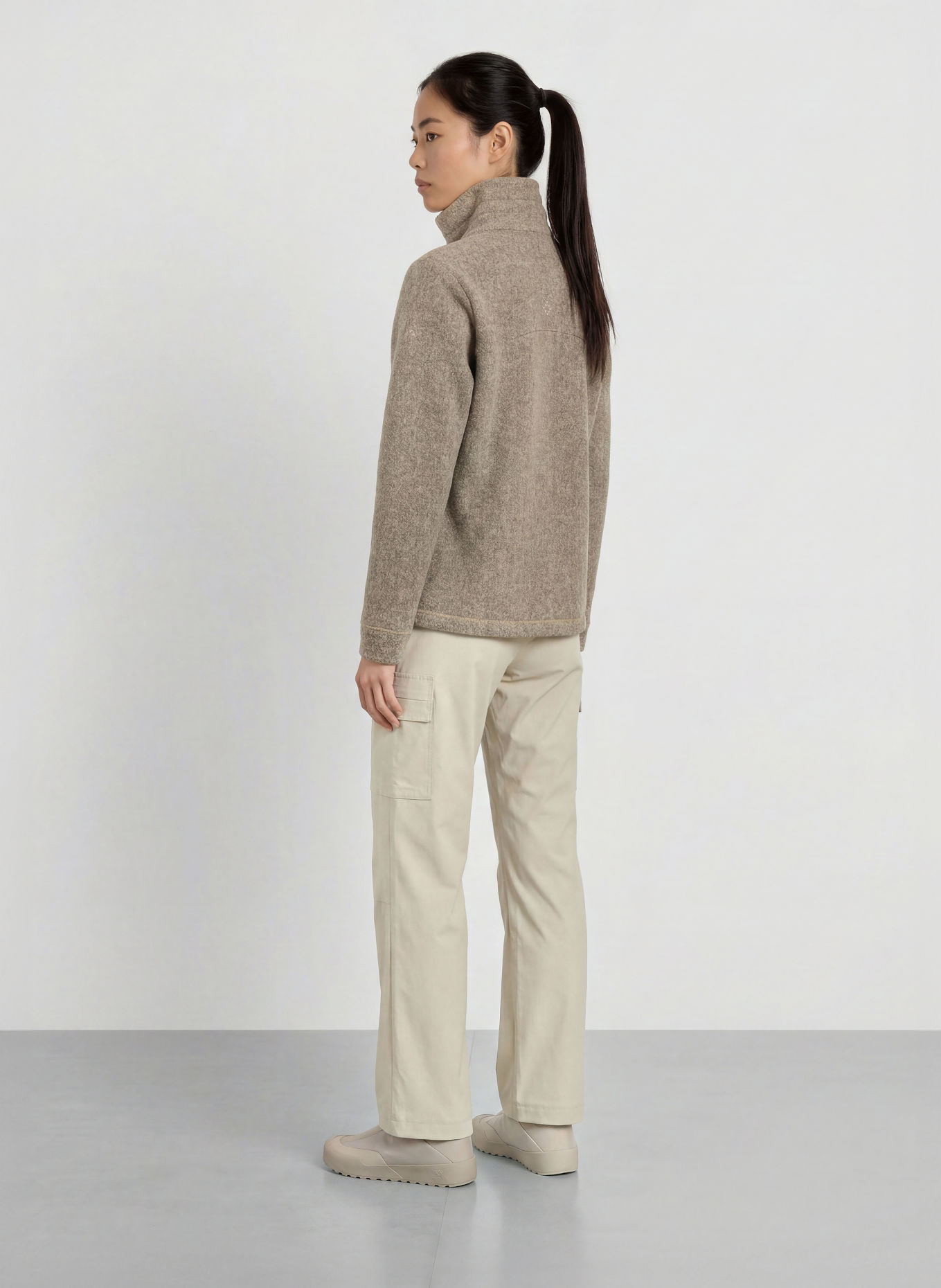VAUDE Fleecejacke SKOMER WINTER: BEIGE