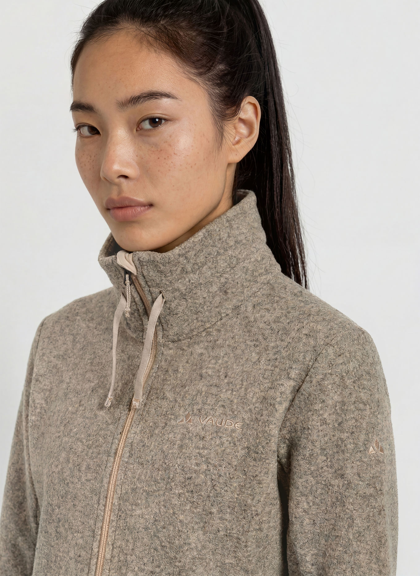 VAUDE Fleecejacke SKOMER WINTER: BEIGE
