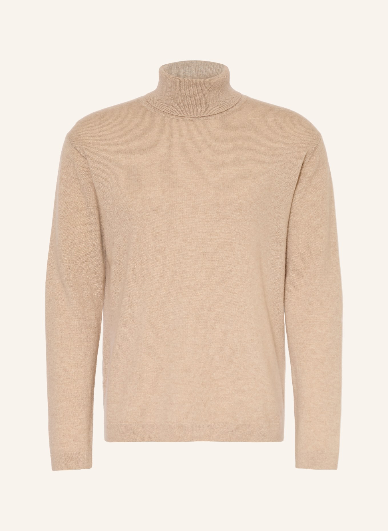 LISA YANG Rollkragenpullover AKSEL aus Cashmere: BEIGE