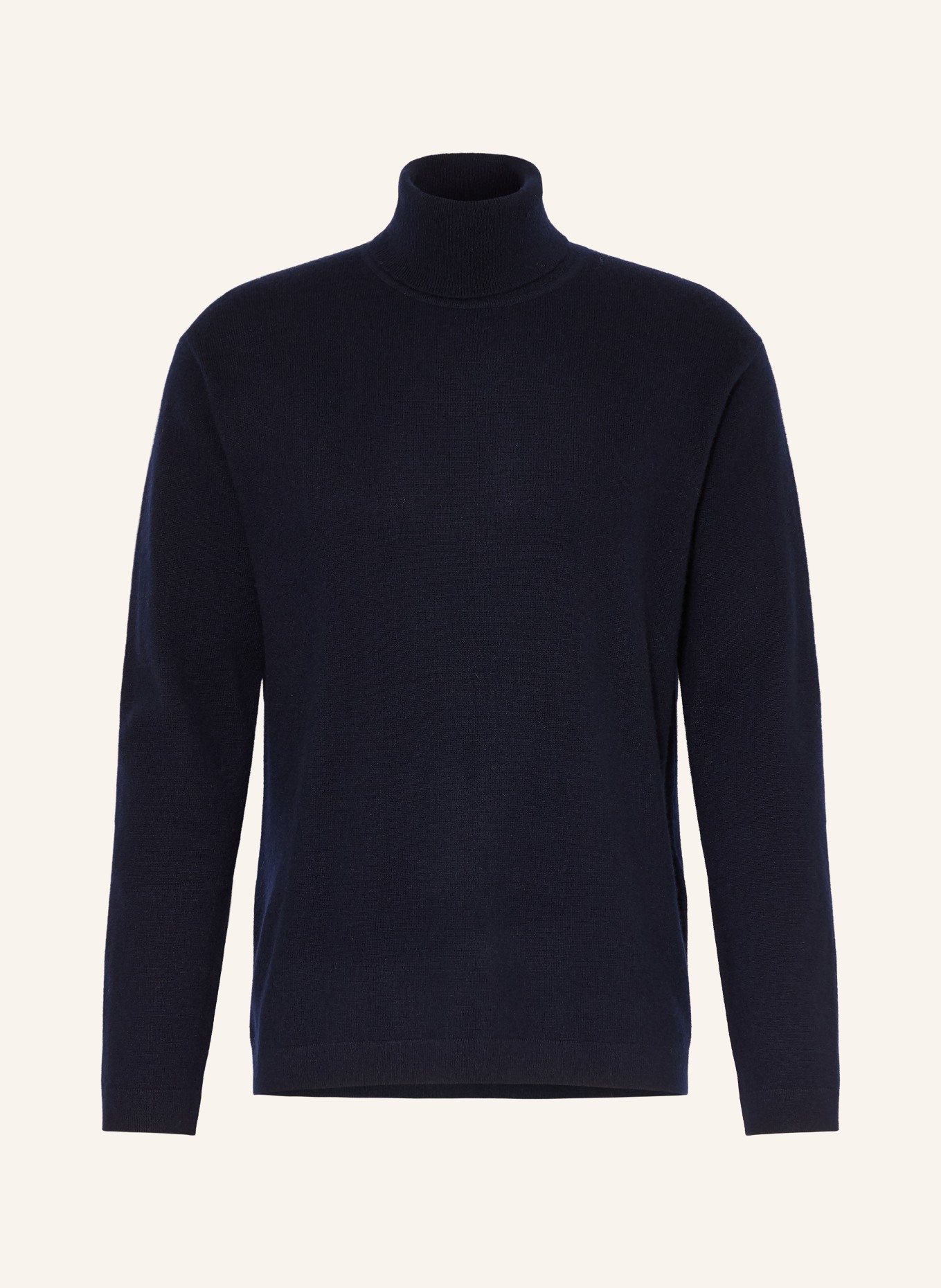 LISA YANG Rollkragenpullover AKSEL aus Cashmere: DUNKELBLAU