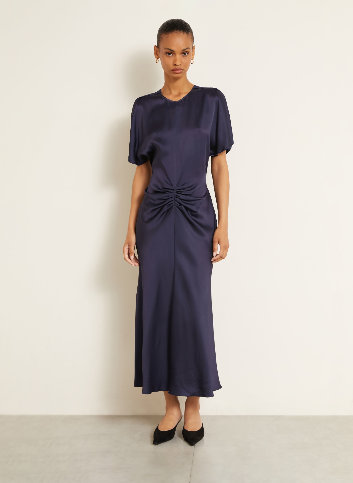 VICTORIA BECKHAM Cocktail dress: DARK BLUE