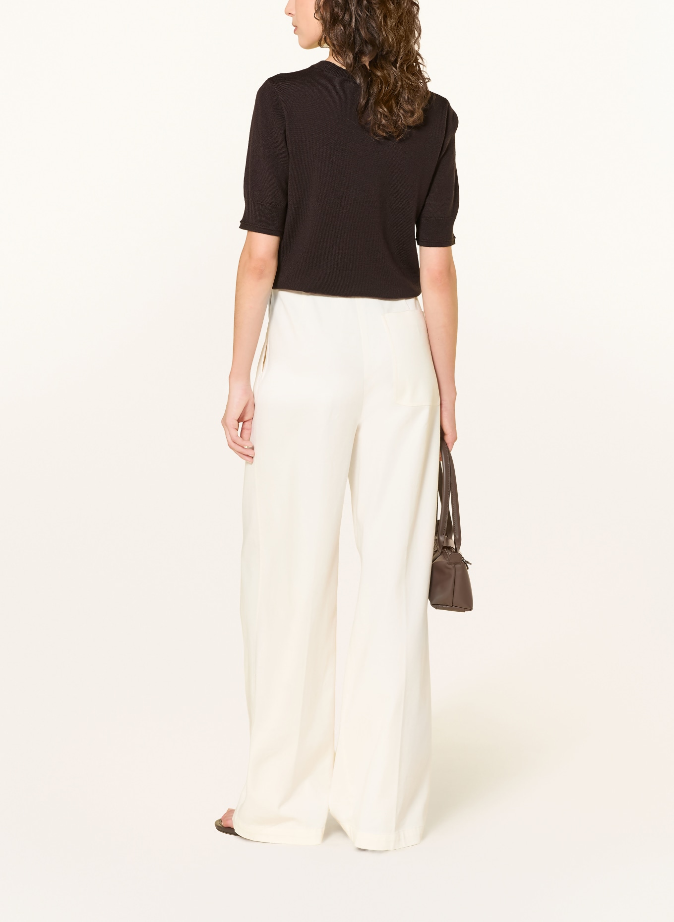 Part Two Gebreid shirt NATANYAPW: MARRON FONCÉ