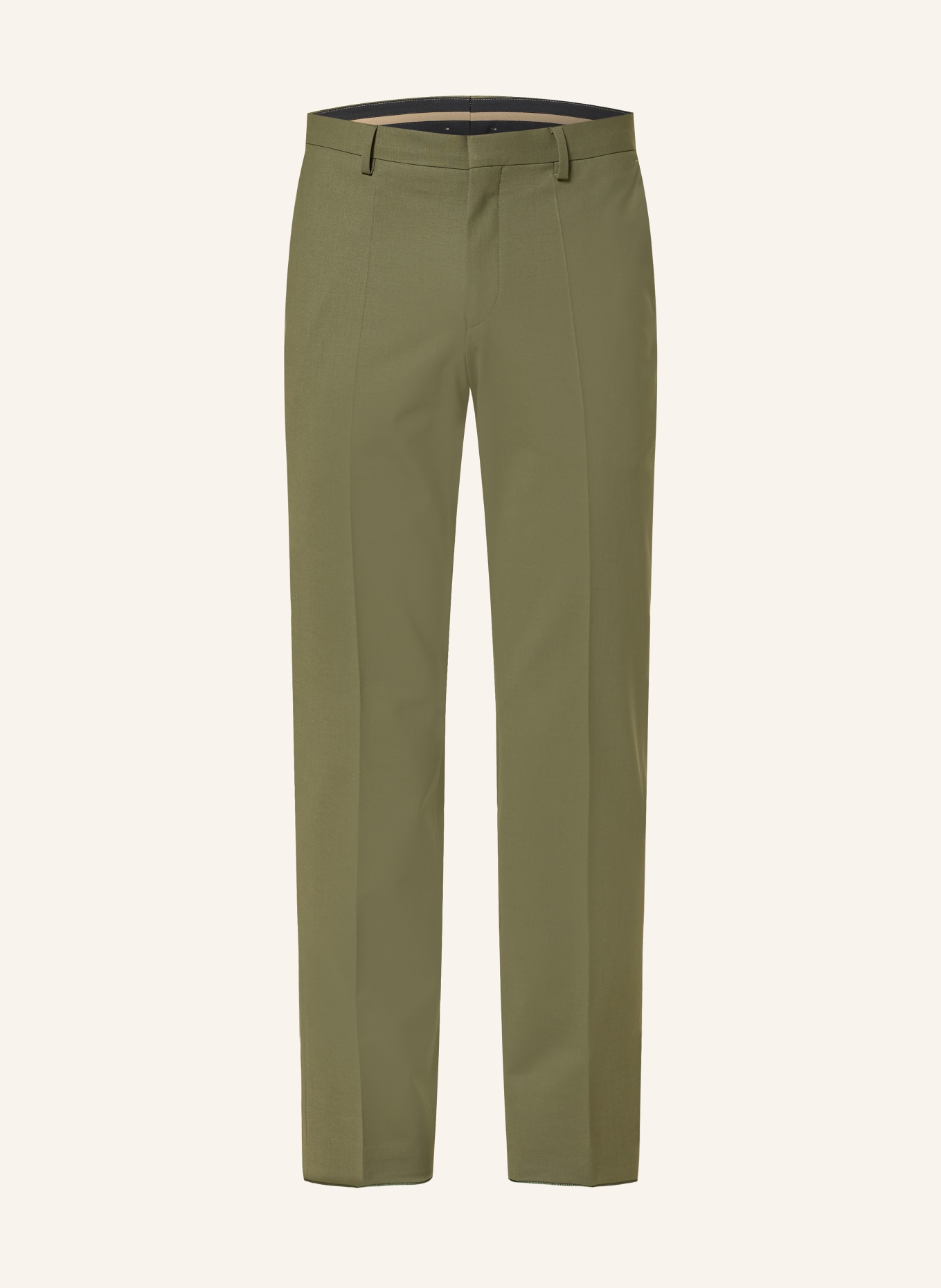 HUGO Oblekové kalhoty HESTEN Extra Slim Fit: 388 OPEN GREEN