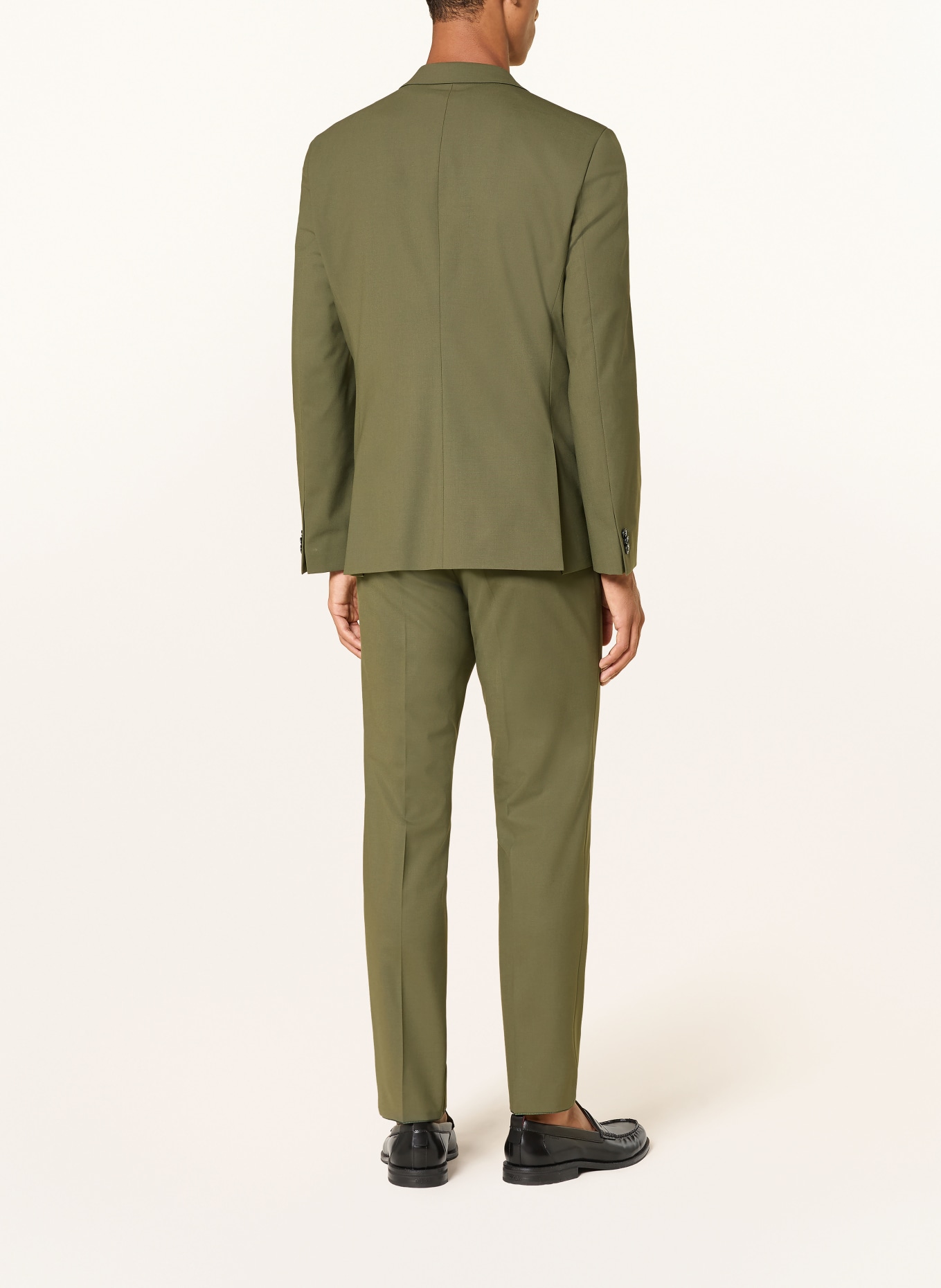 HUGO Suit trousers HESTEN extra slim fit: 388 OPEN GREEN