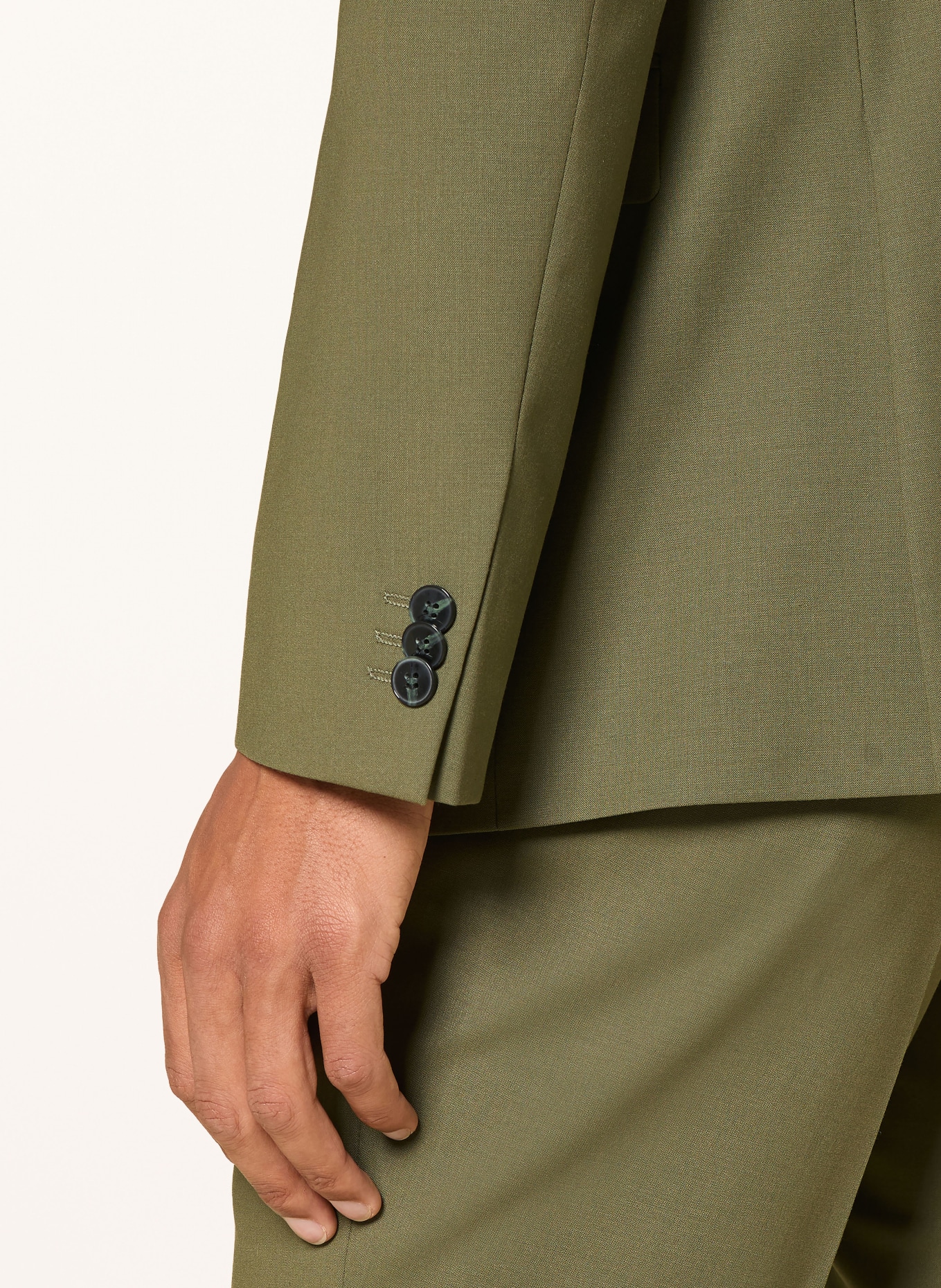 HUGO Suit trousers HESTEN extra slim fit: 388 OPEN GREEN