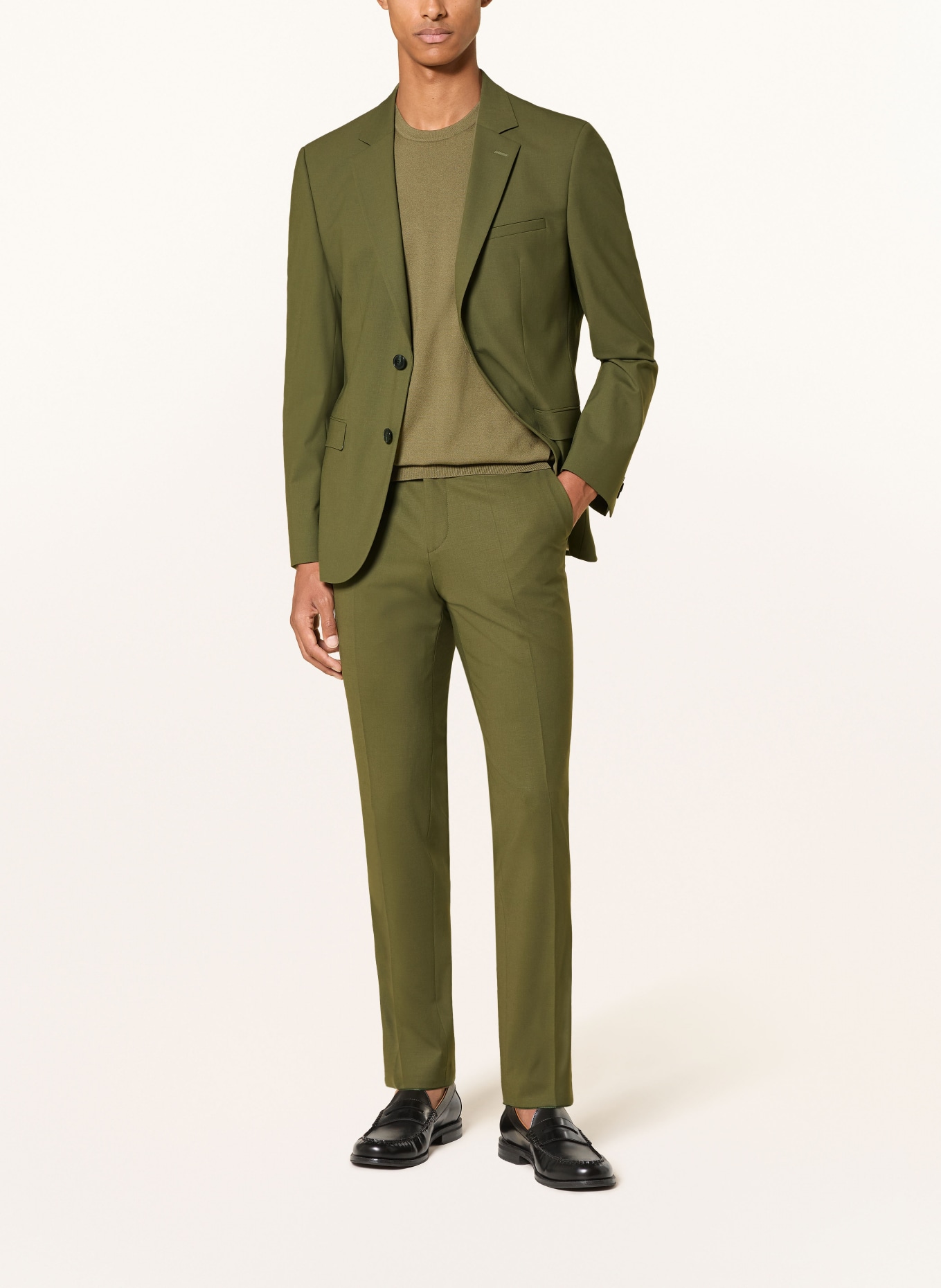 HUGO Jakkesætjakke ARTI Extra Slim Fit: 388 OPEN GREEN