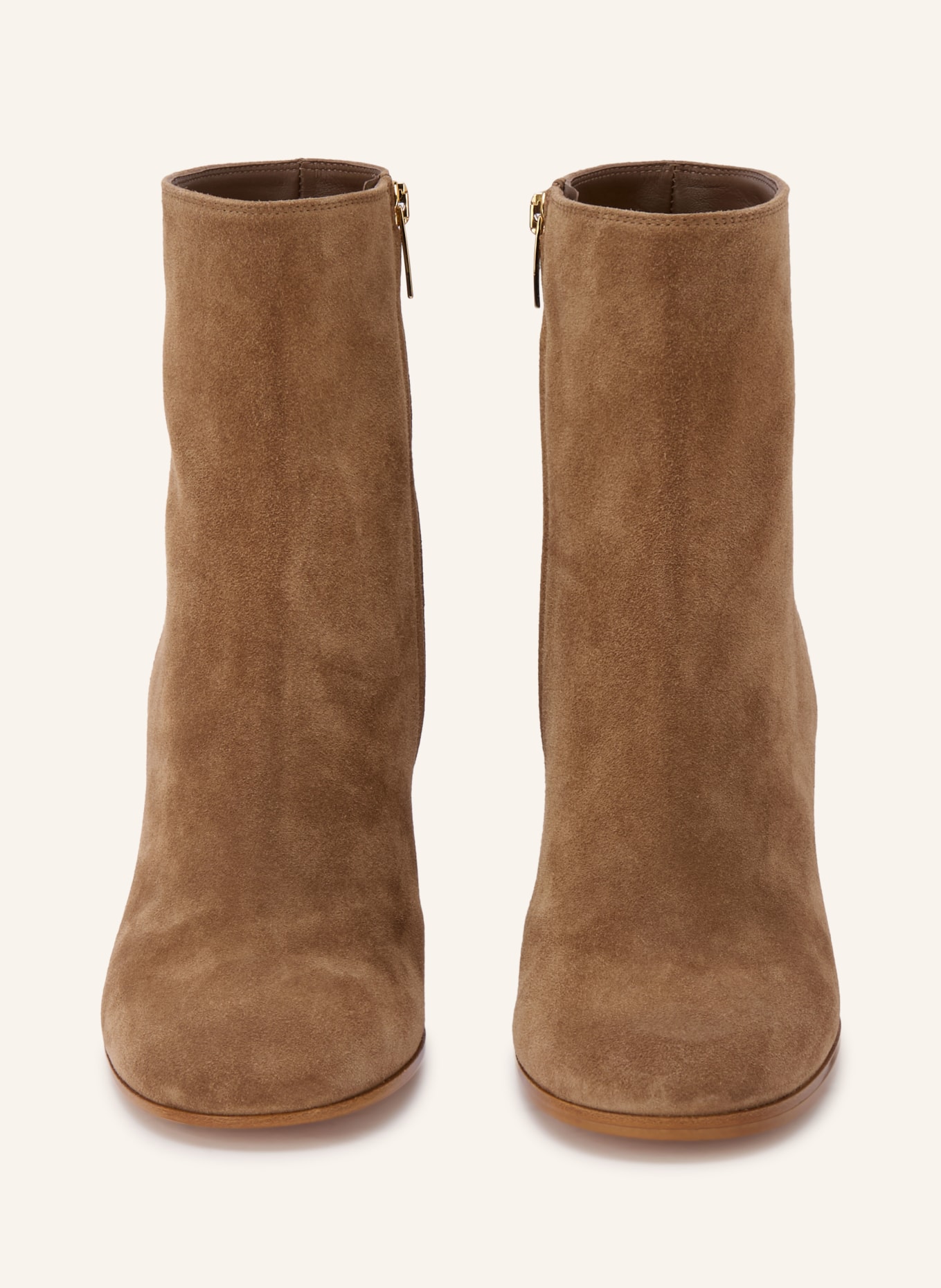 Gianvito Rossi Stiefeletten JOELLE: CAMEL / GOLD