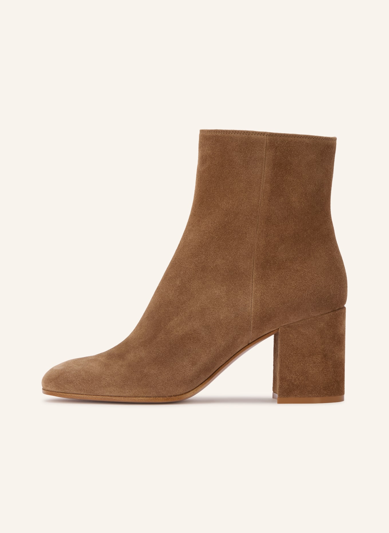 Gianvito Rossi Stiefeletten JOELLE: CAMEL / GOLD