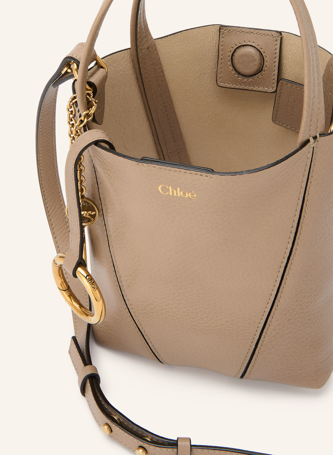 Chloé Umhängetasche SPIN: 20E Boyish Brown