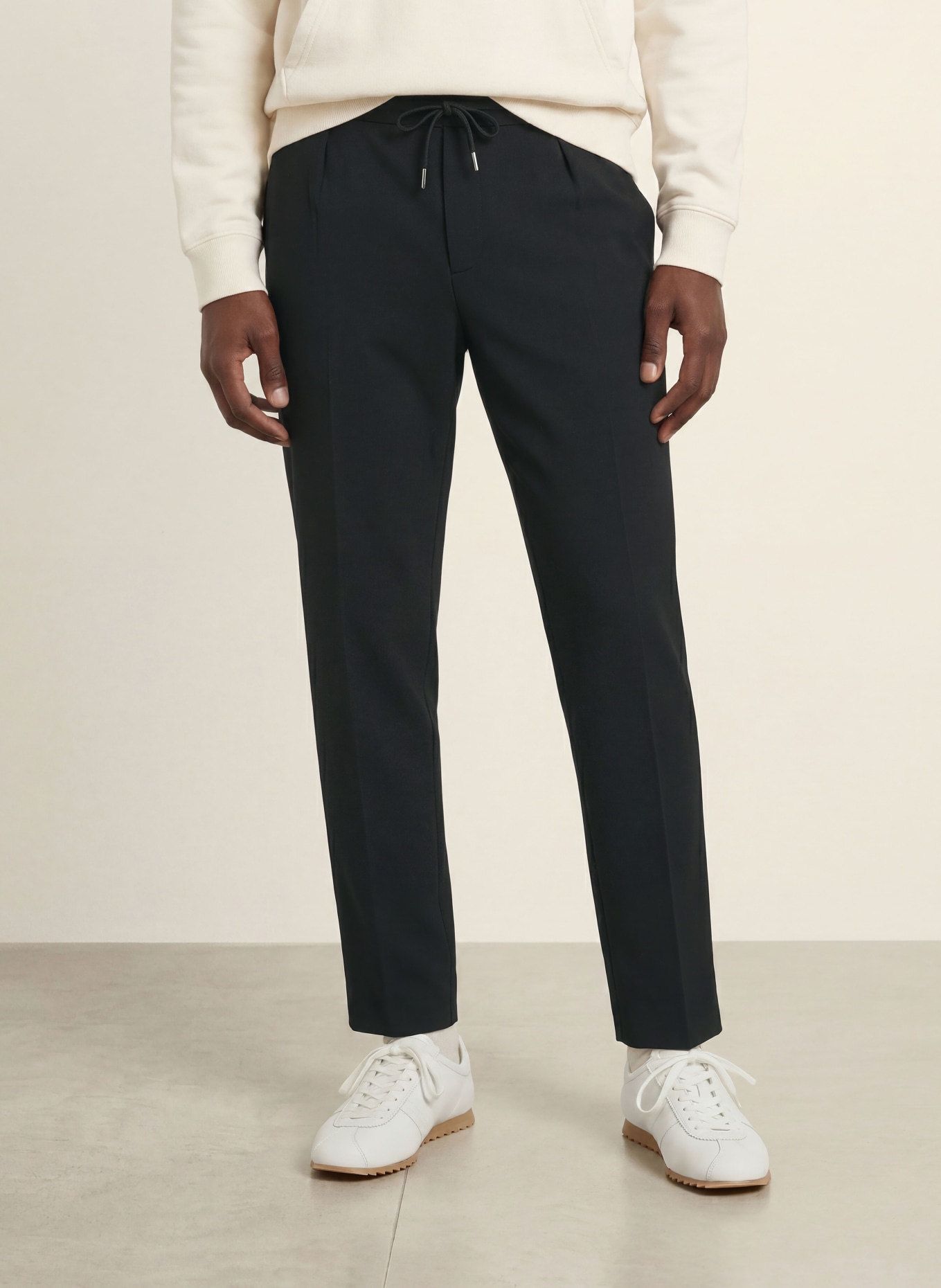 SANDRO Hose im Jogging-Stil: SCHWARZ