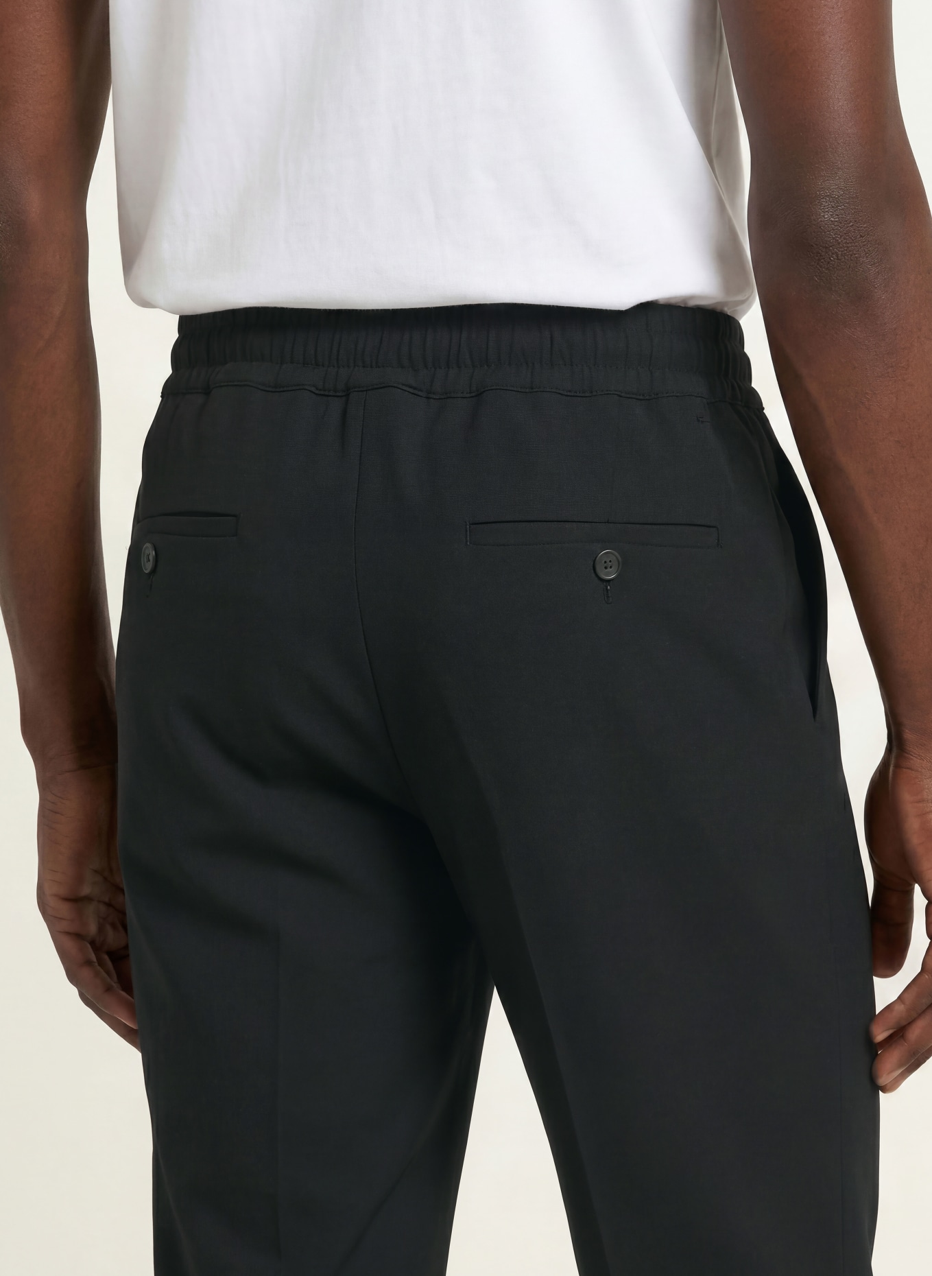 SANDRO Hose im Jogging-Stil: SCHWARZ