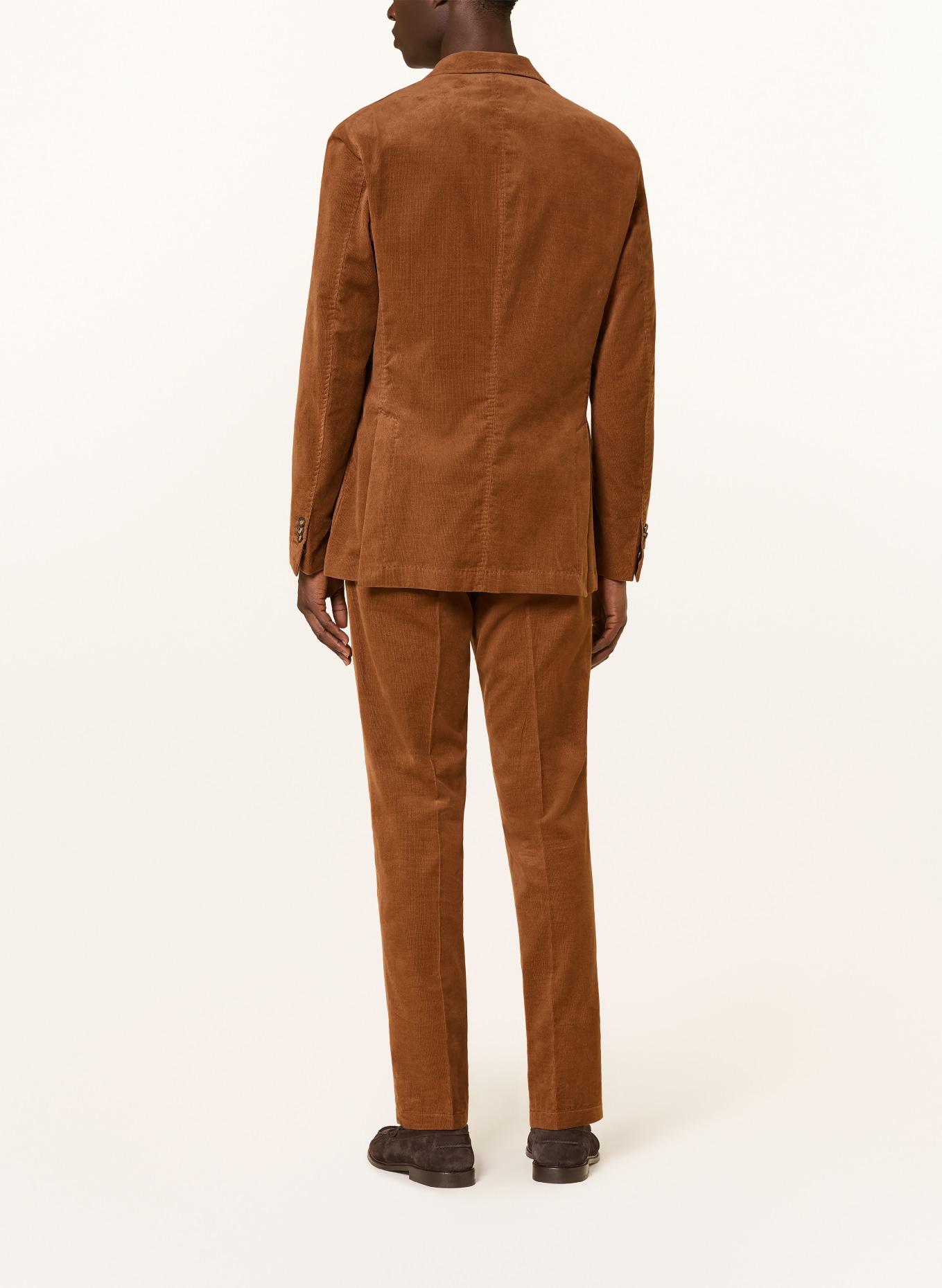 windsor. Pantalon de costume SILVI Shaped Fit en velours côtelé: 220 Rust/Copper 220