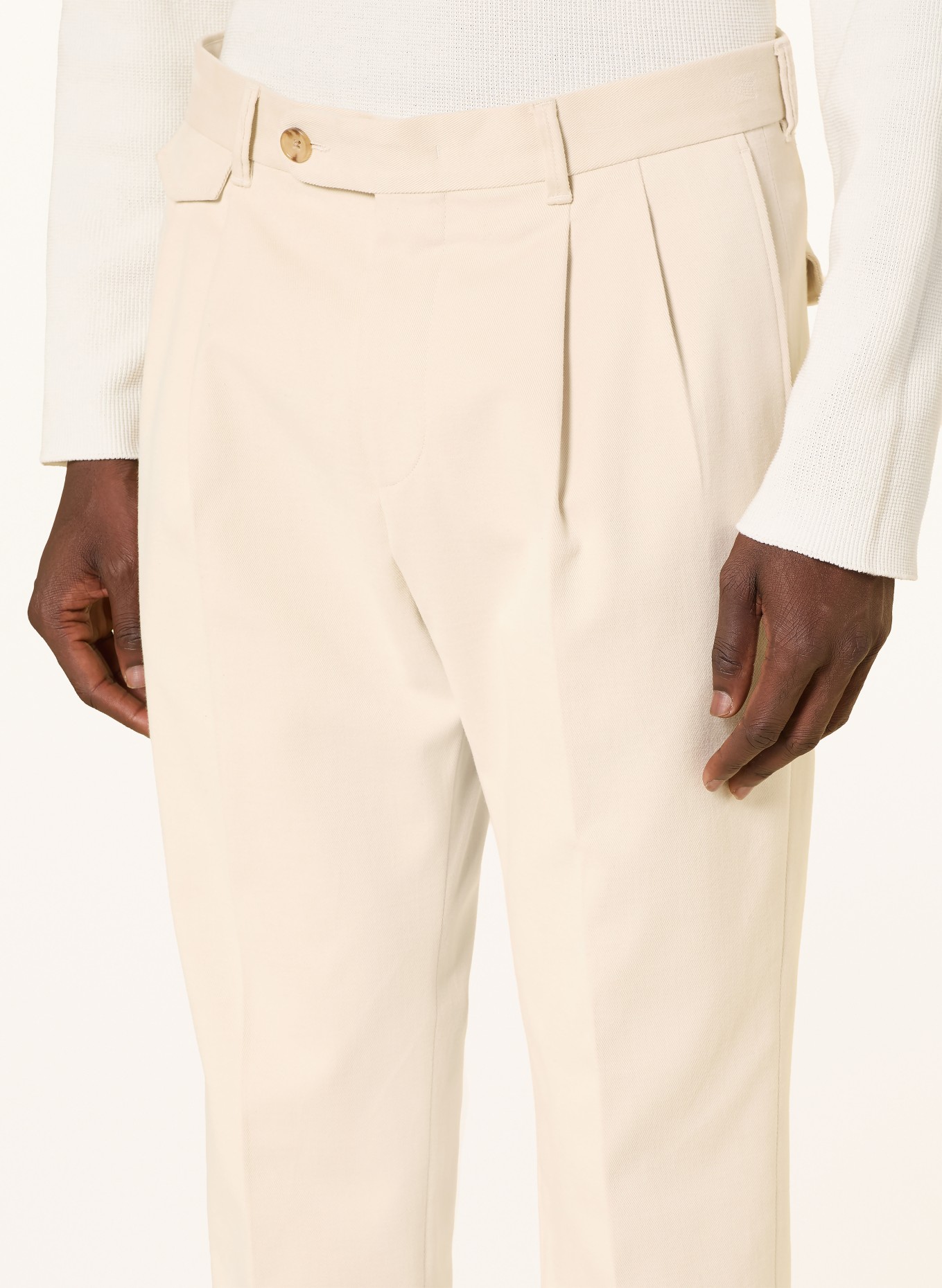 windsor. Chino SAPO Shaped Fit: CREME