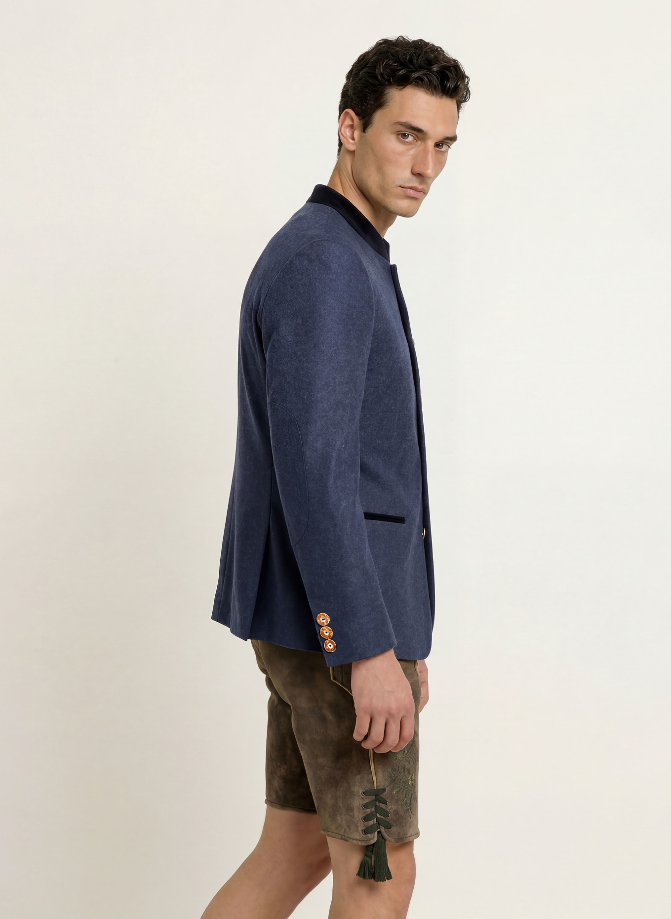 Grasegger Veste PARCIFAL: BLEU FONCÉ