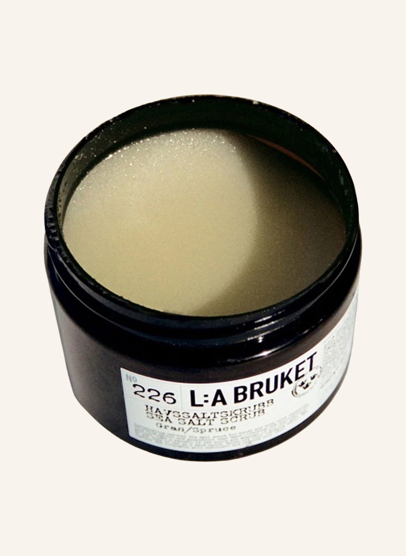 L:A BRUKET Peeling do ciała 226 SPRUCE: CIEMNOBRĄZOWY