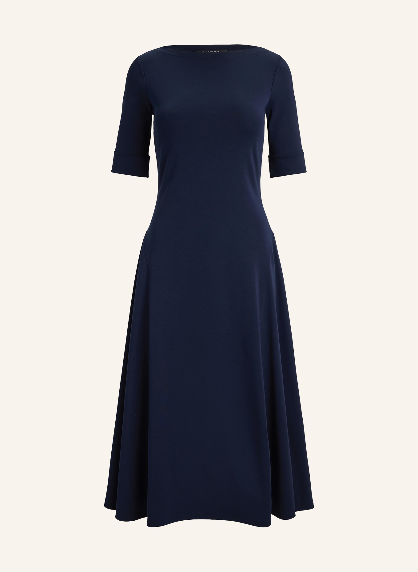 LAUREN RALPH LAUREN Jerseykleid: DUNKELBLAU