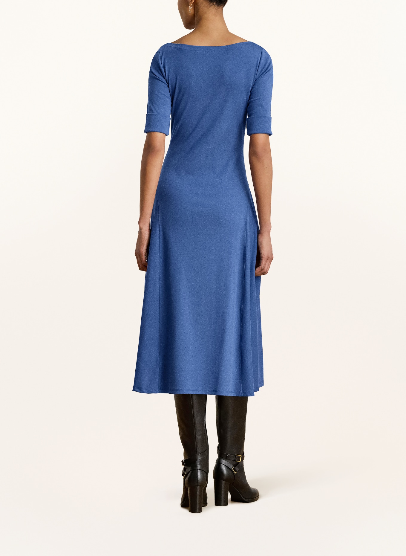LAUREN RALPH LAUREN Jersey dress: BLUE
