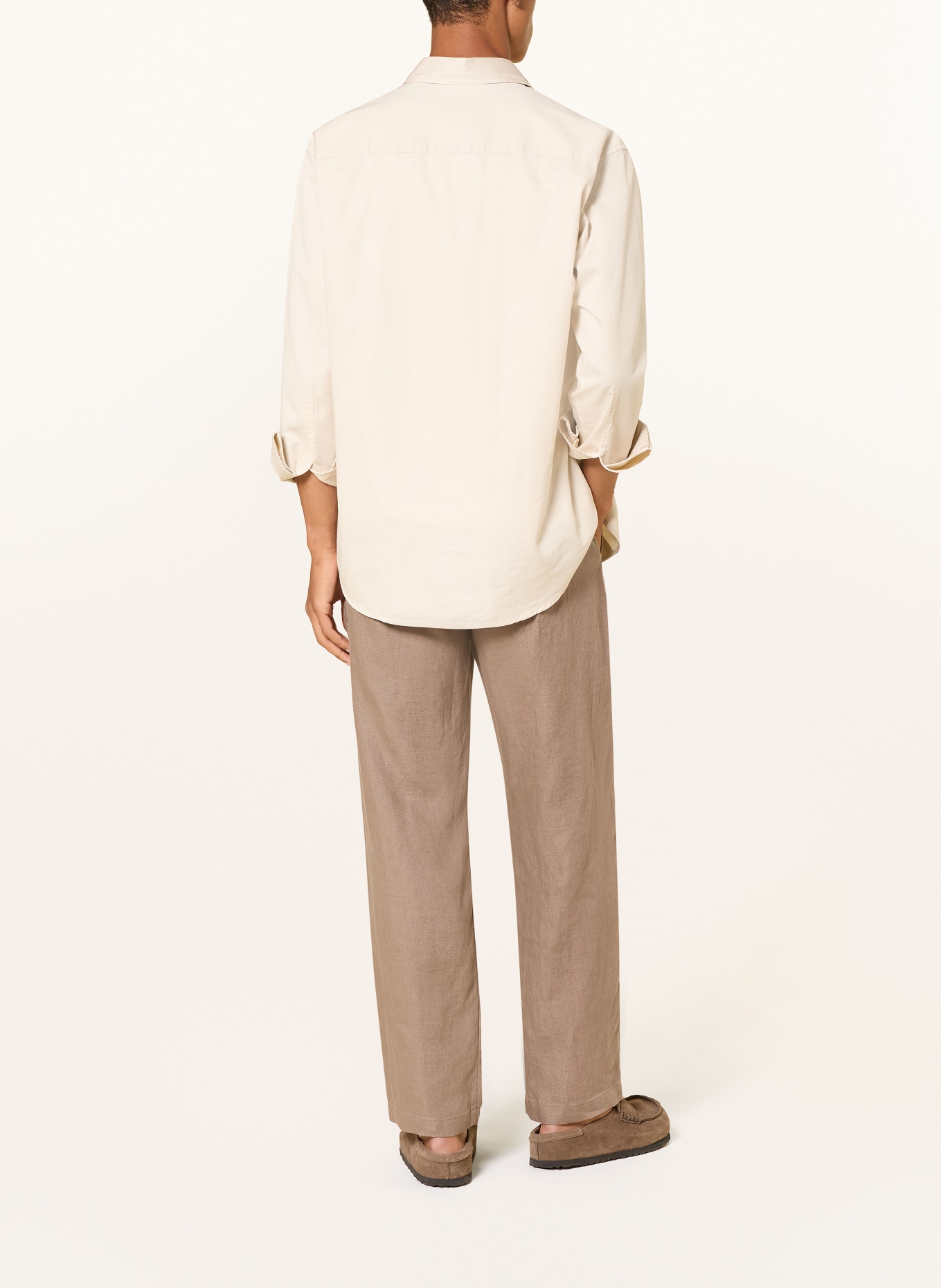 NN.07 Leinenhose ADEN Regular Fit: BEIGE