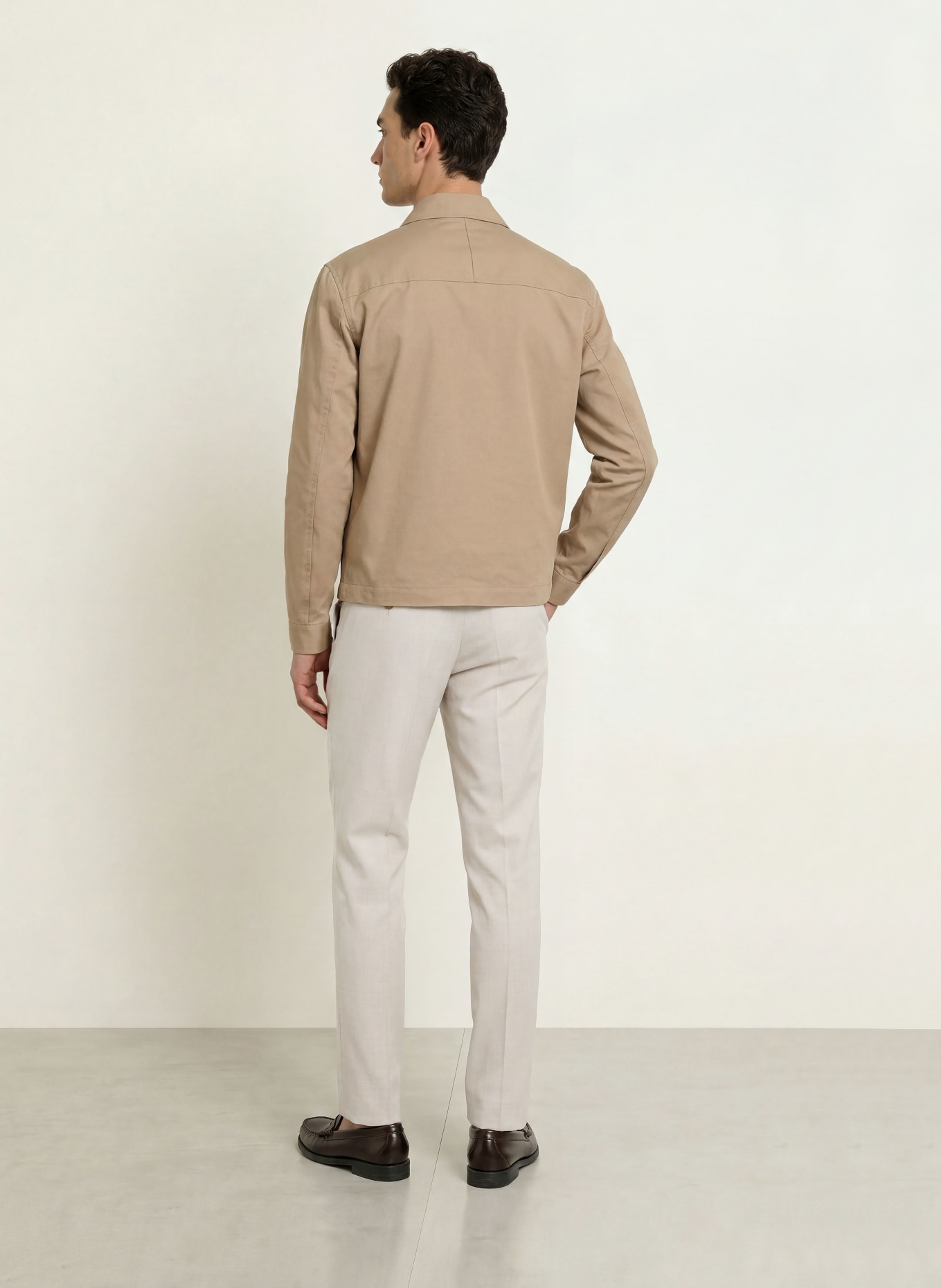 HILTL Hose Regular Fit: CREME