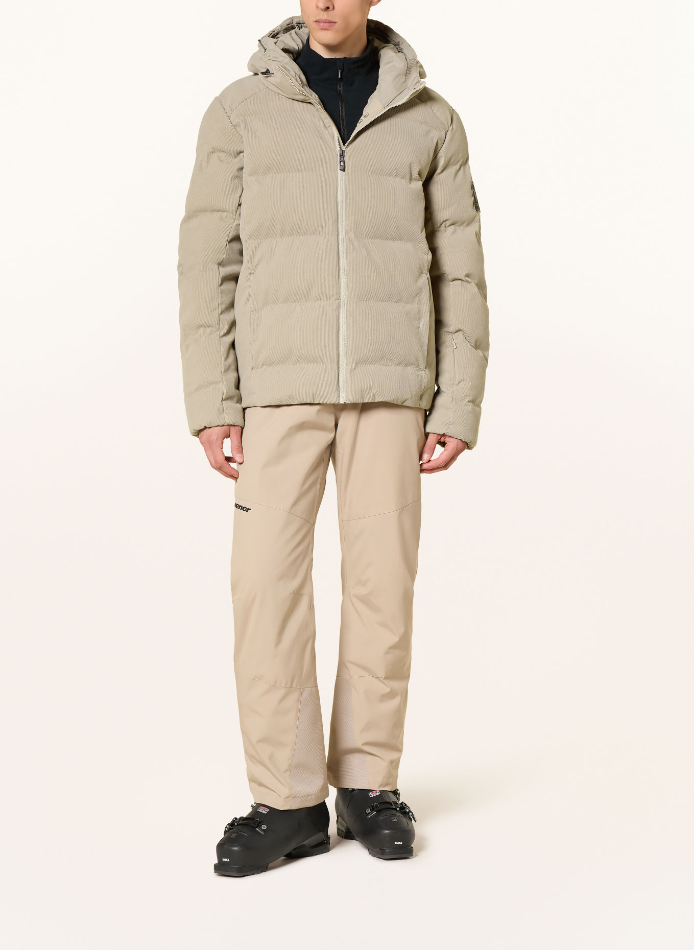 Ziener Skijas TYERS: BEIGE