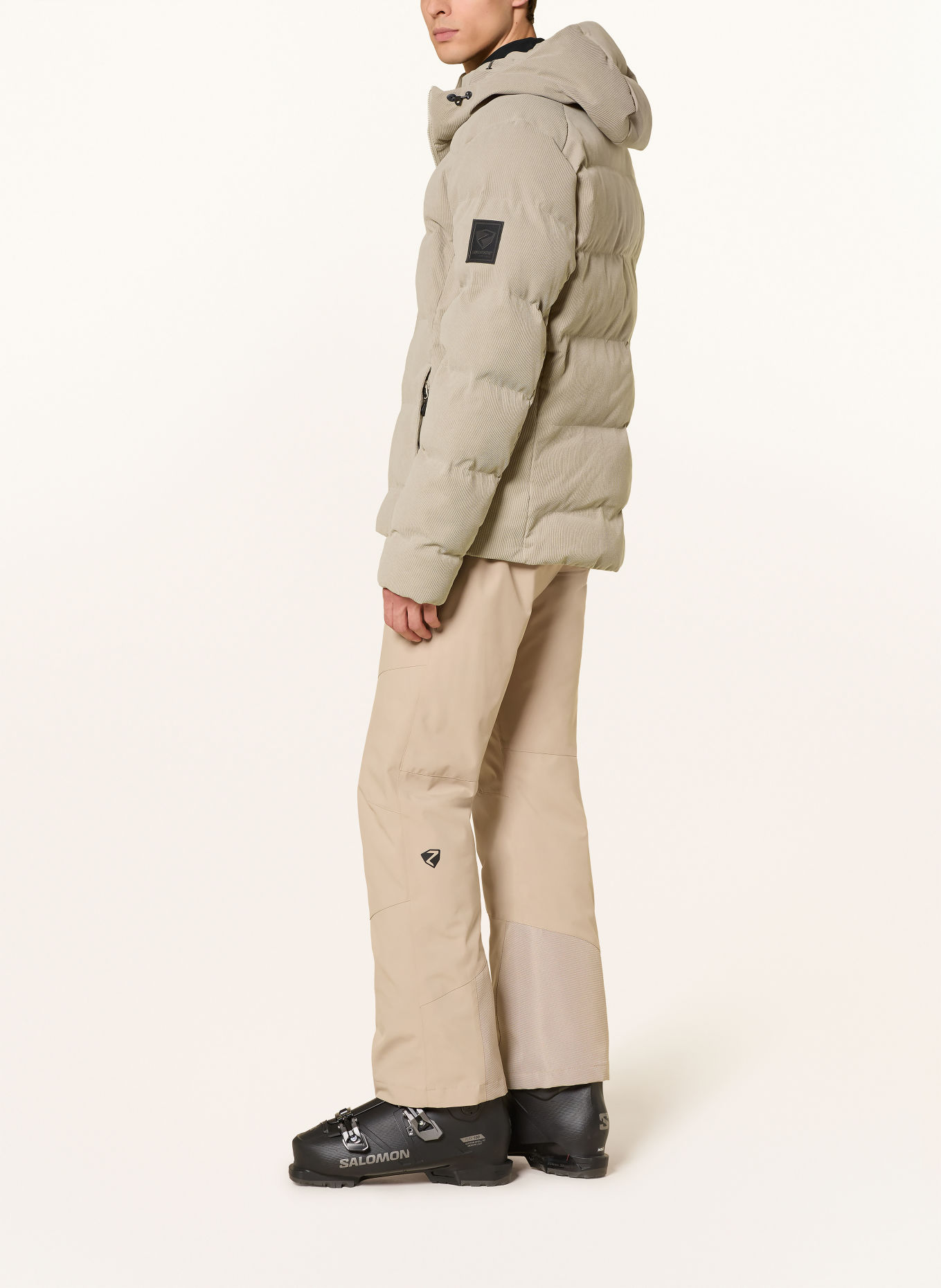 Ziener Skijas TYERS: BEIGE