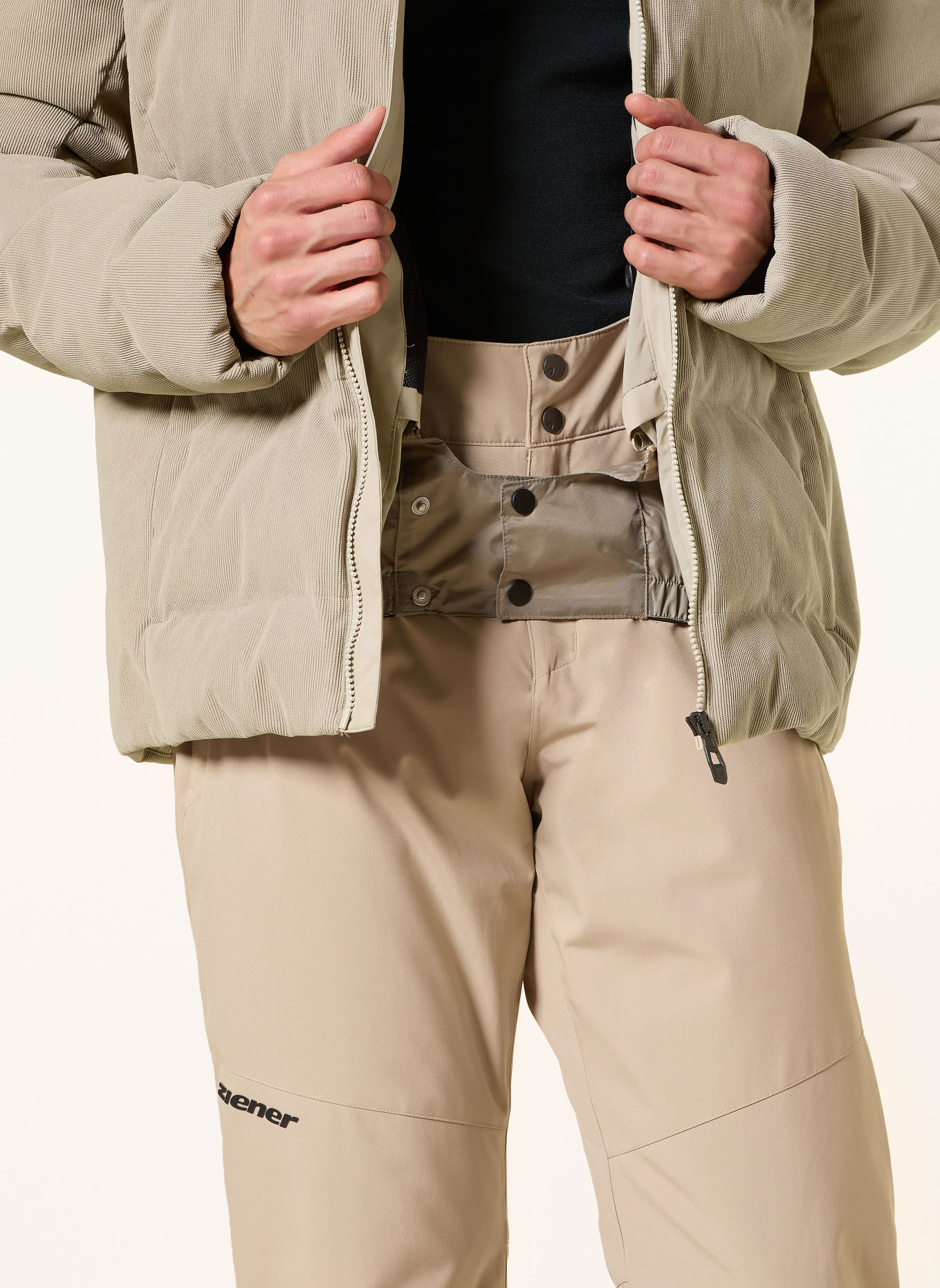 Ziener Skijas TYERS: BEIGE