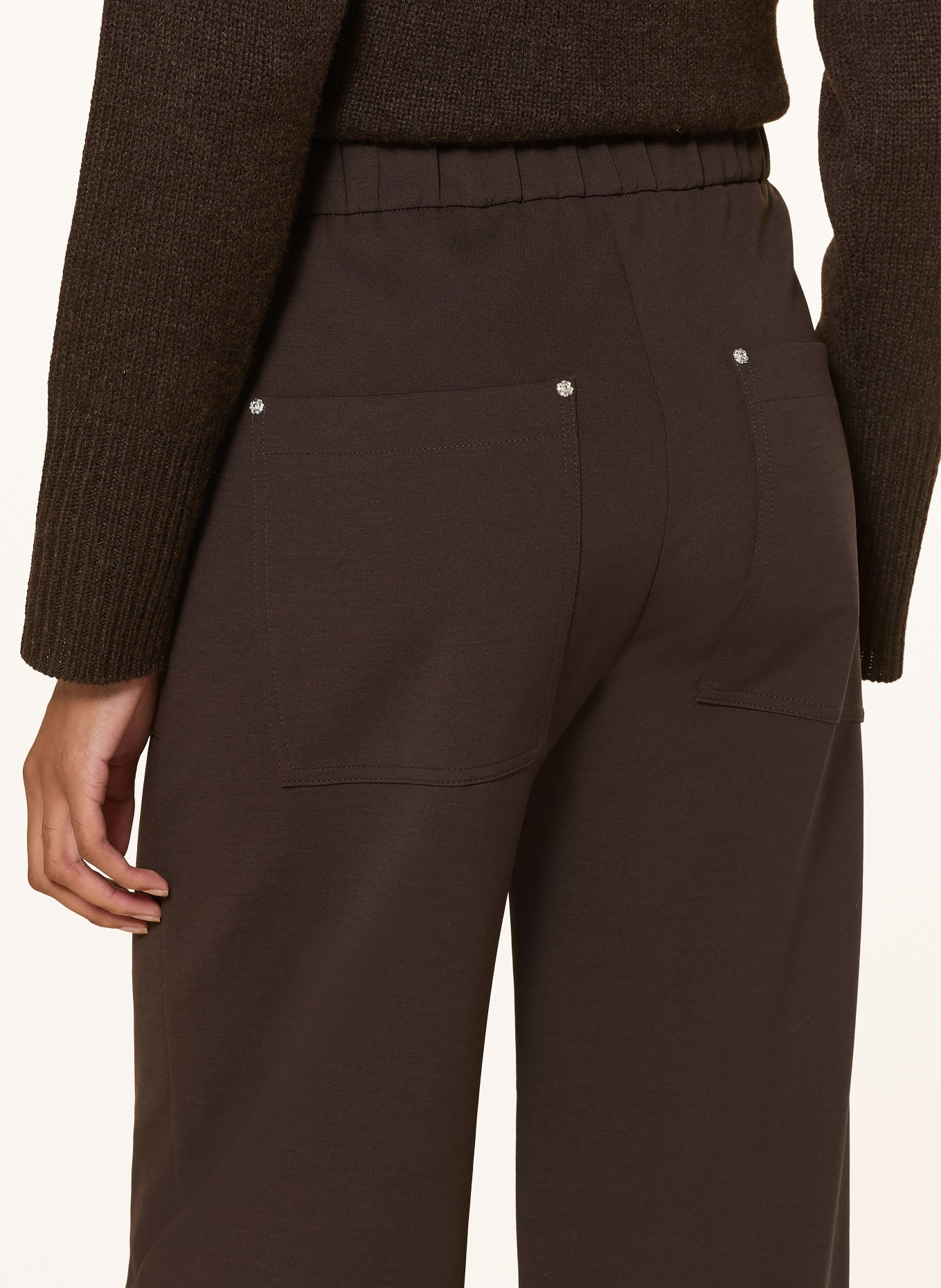 MAC DAYDREAM Hose TWIST: DUNKELBRAUN