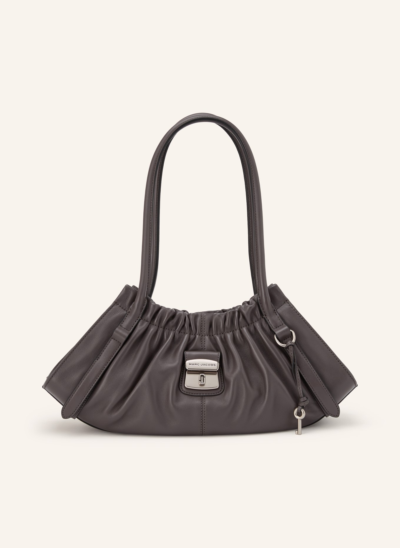 MARC JACOBS Handtasche THE CRISTINA SATCHEL: DUNKELGRAU