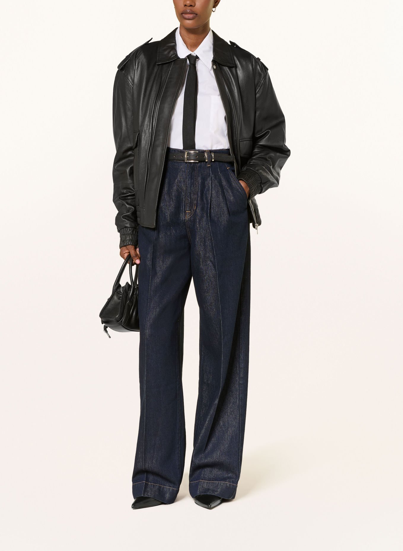 ROSSI Jeans NOA Wide Fit: 890 MARINE