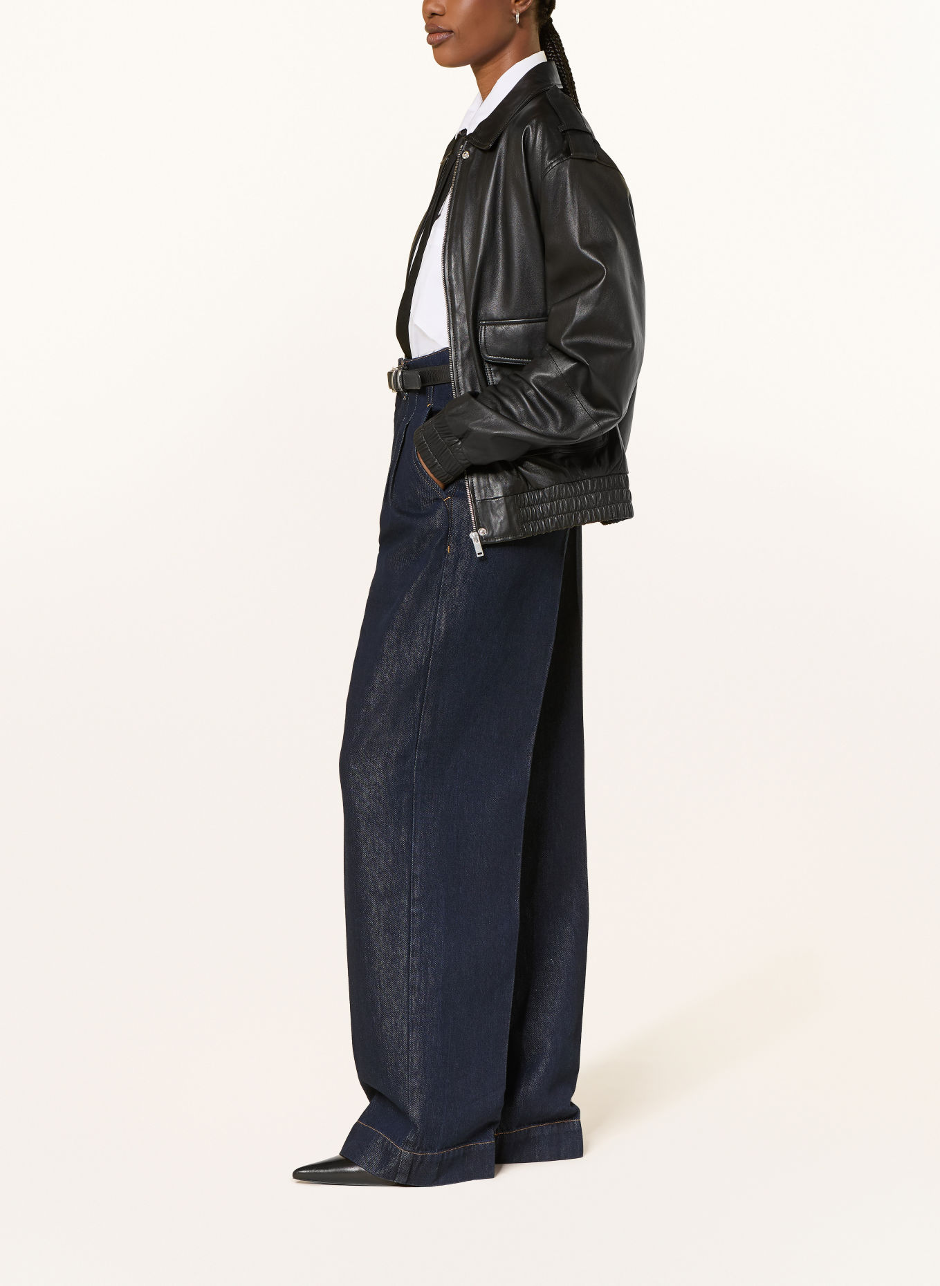 ROSSI Jeans NOA Wide Fit: 890 MARINE