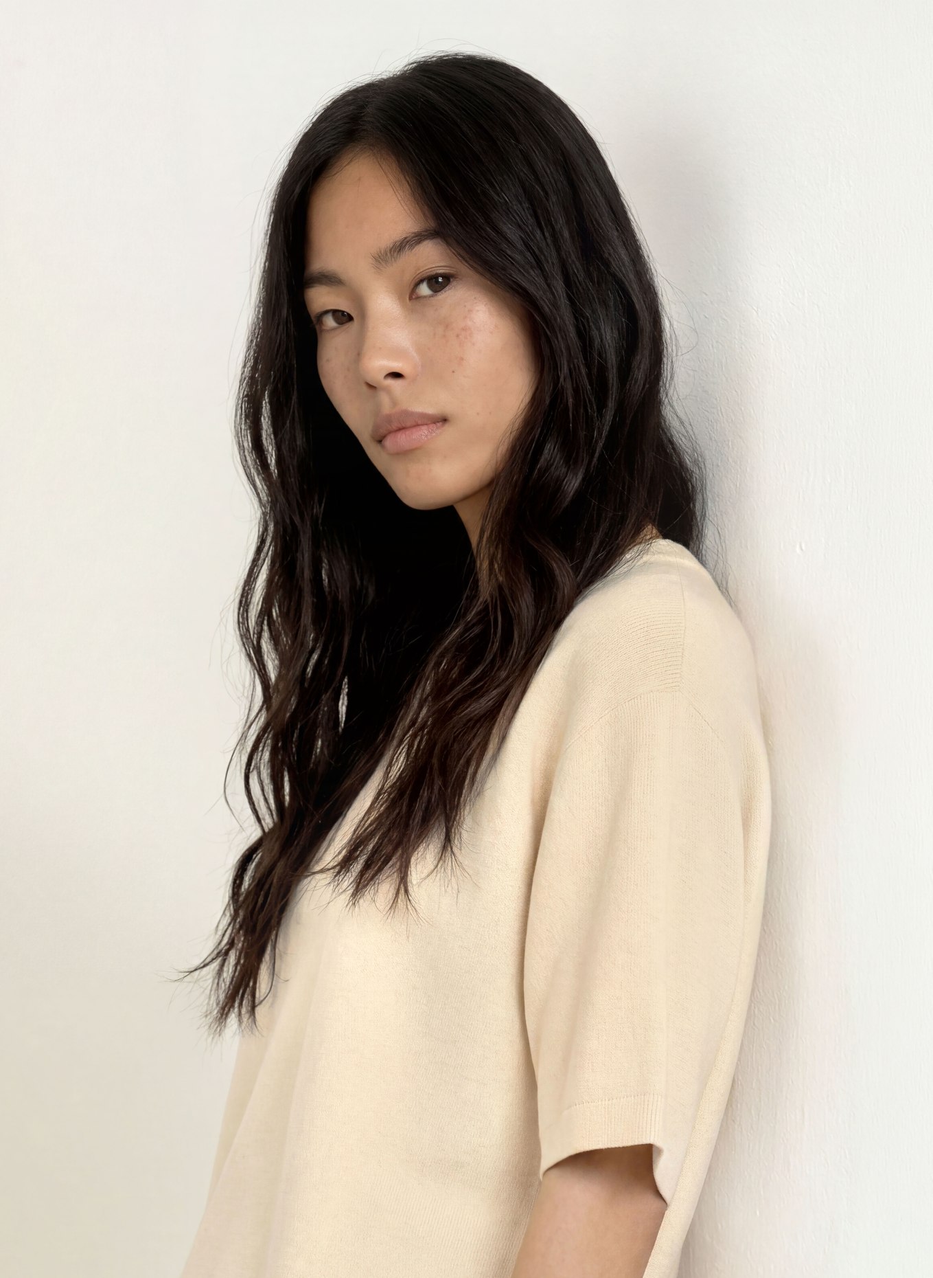 MSCH COPENHAGEN Knit shirt MSCHTHAMIRA: LIGHT BROWN
