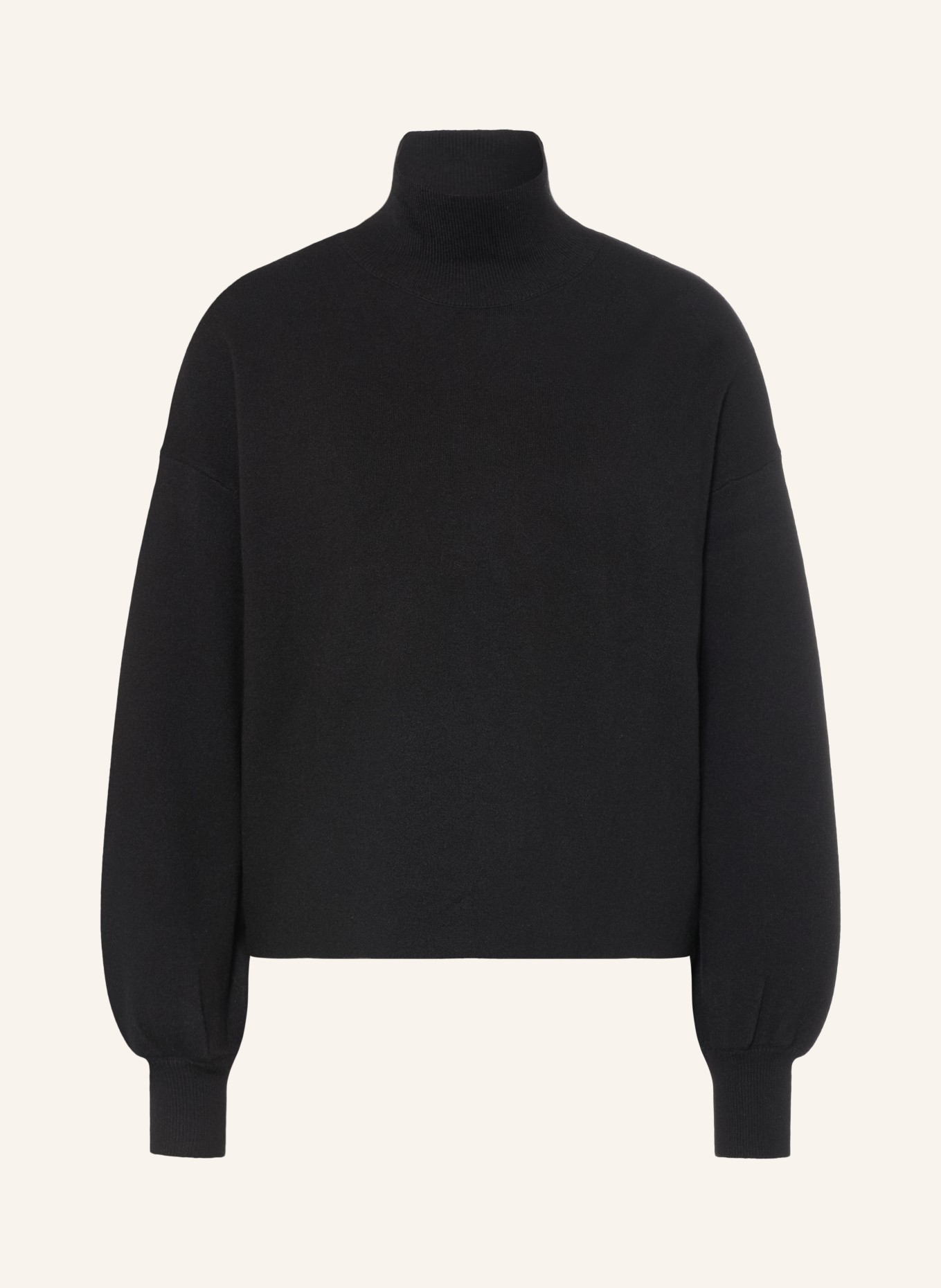 MSCH COPENHAGEN Rollkragenpullover MSCHMERCY: SCHWARZ