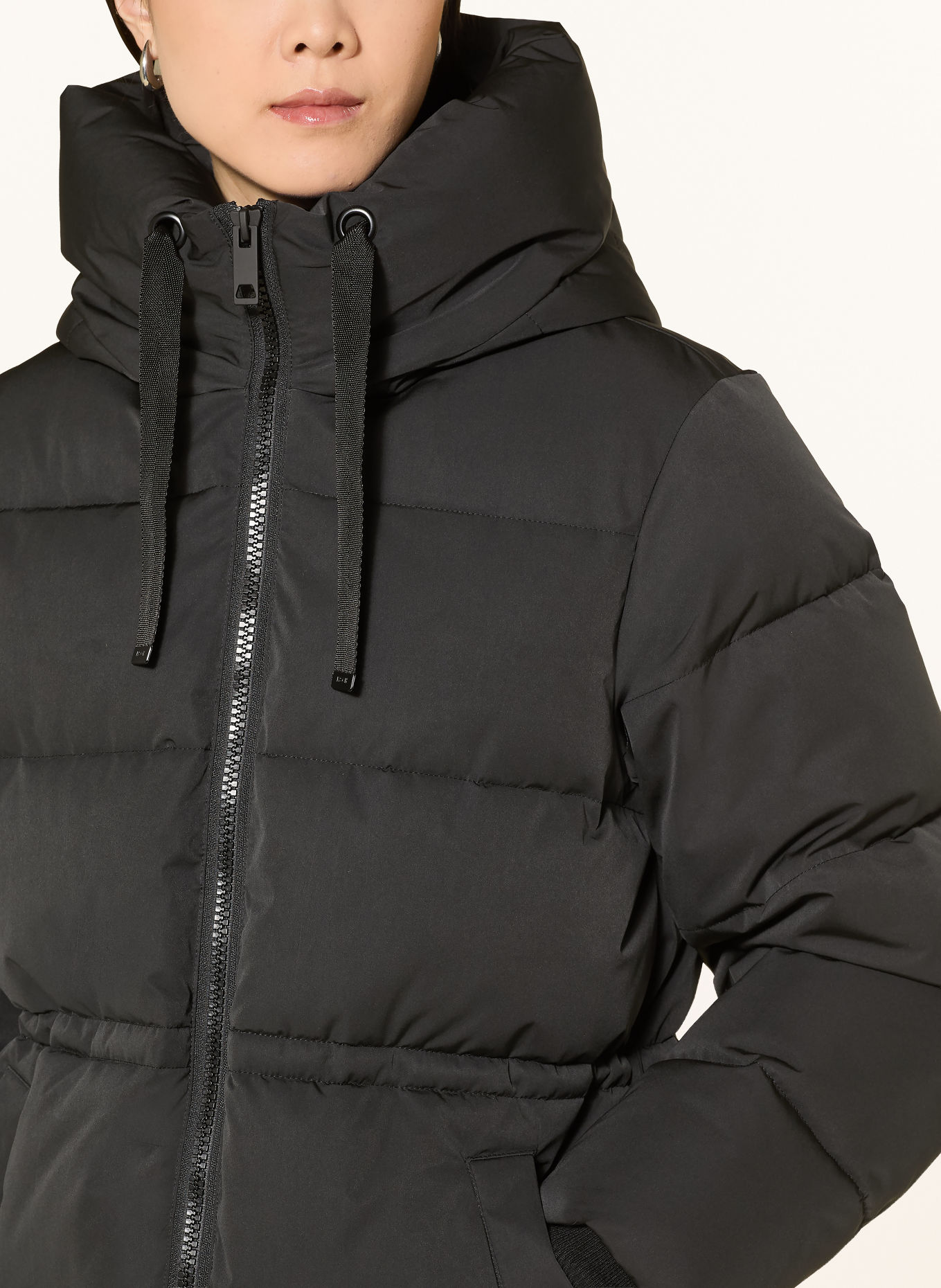 MSCH COPENHAGEN Quilted jacket MSCHMOLA: BLACK