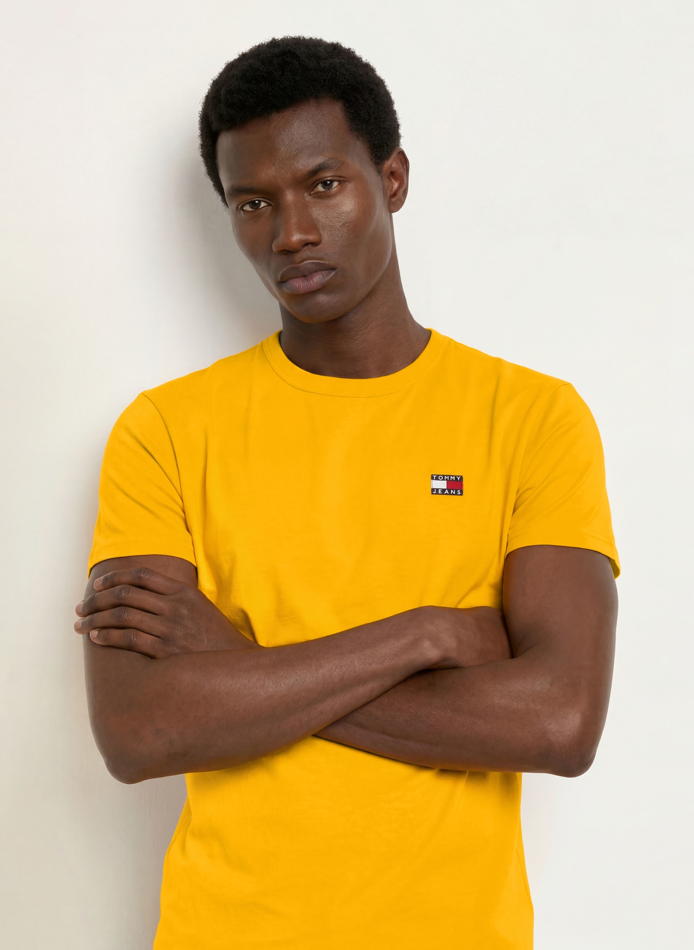TOMMY JEANS T-shirt: GEEL