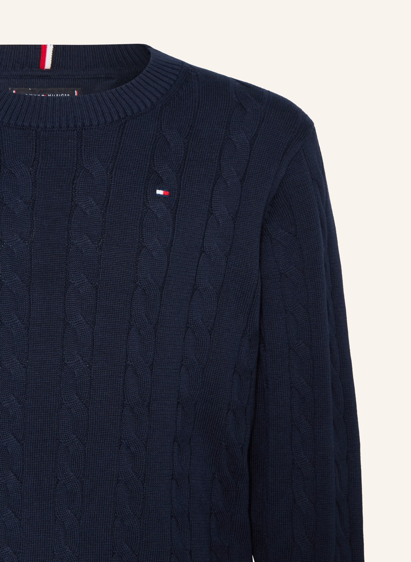 TOMMY HILFIGER Sweater: DARK BLUE