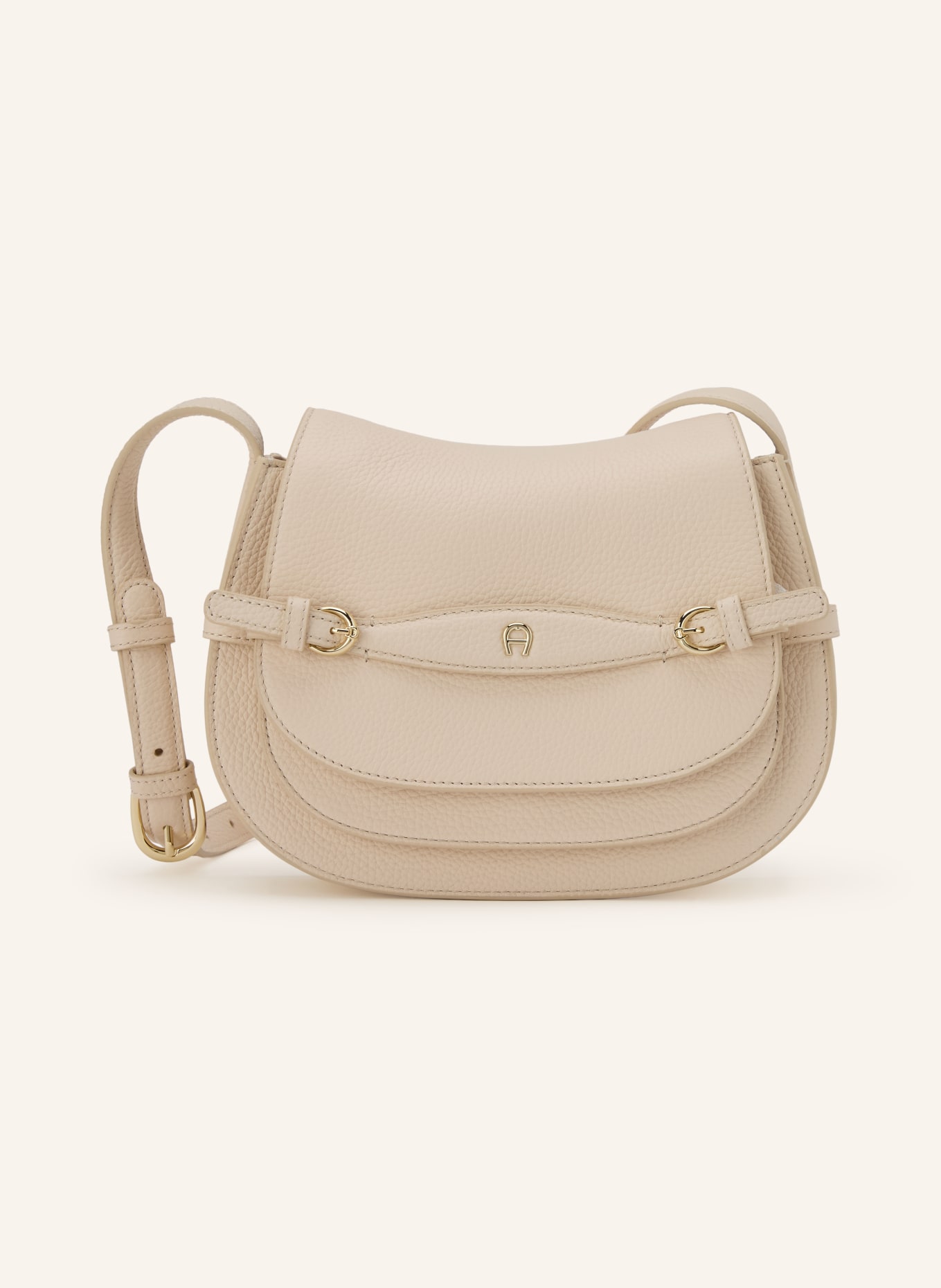 AIGNER Umhängetasche CAVALLO SADDLE: ECRU