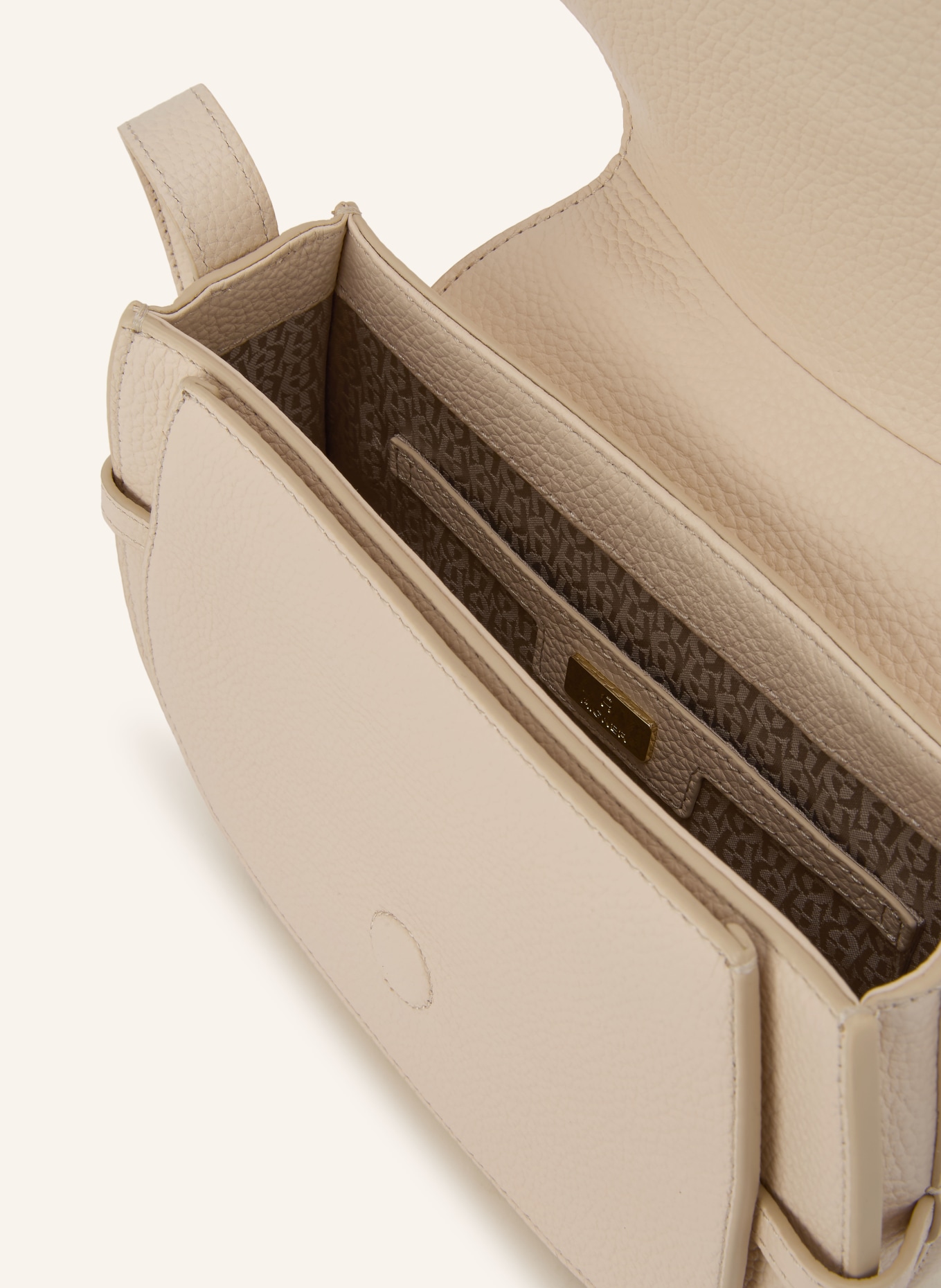 AIGNER Umhängetasche CAVALLO SADDLE: ECRU