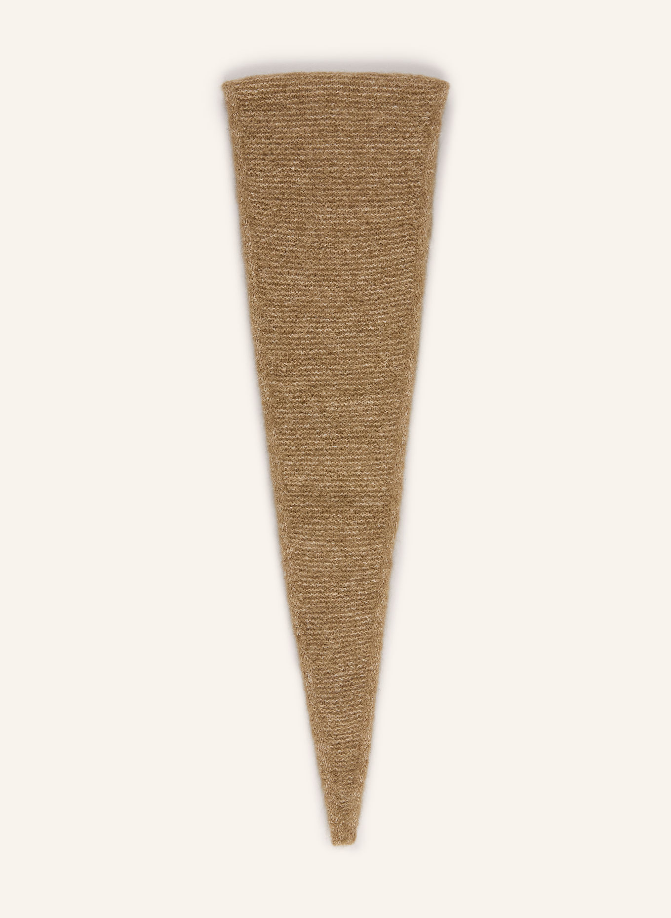 SAMSØE SAMSØE SANOR scarf with alpaca: OLIVE