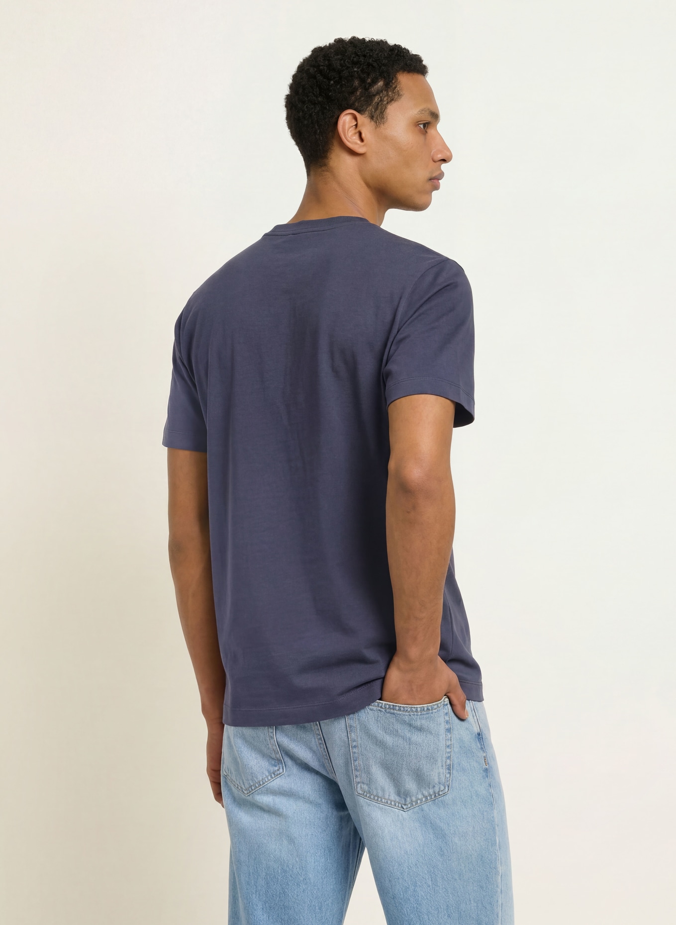 MOS MOSH Gallery T-Shirt MMDARREN: DUNKELBLAU