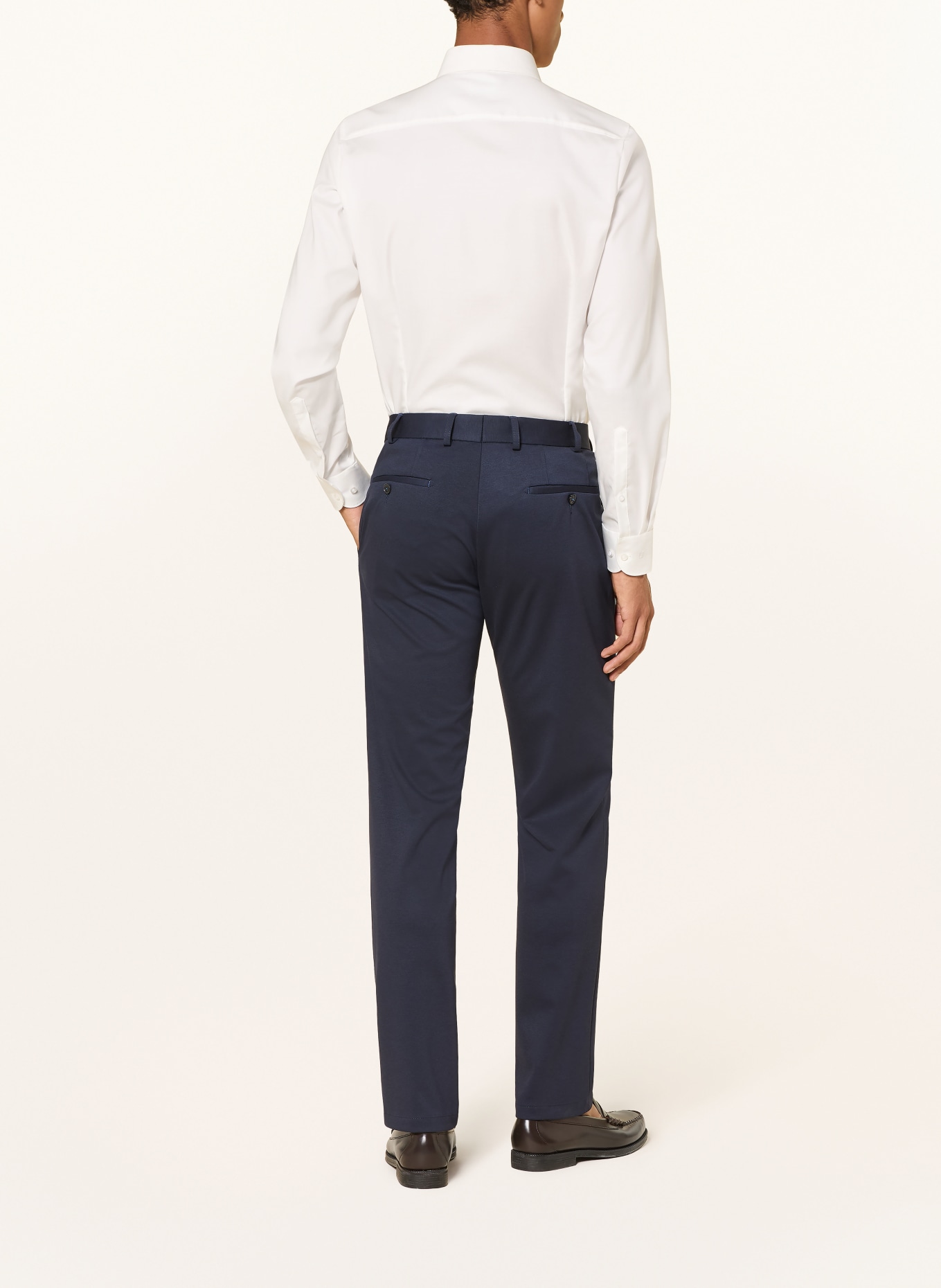 DIGEL Anzughose SERGIO Regular Fit aus Jersey: 20 BLAU