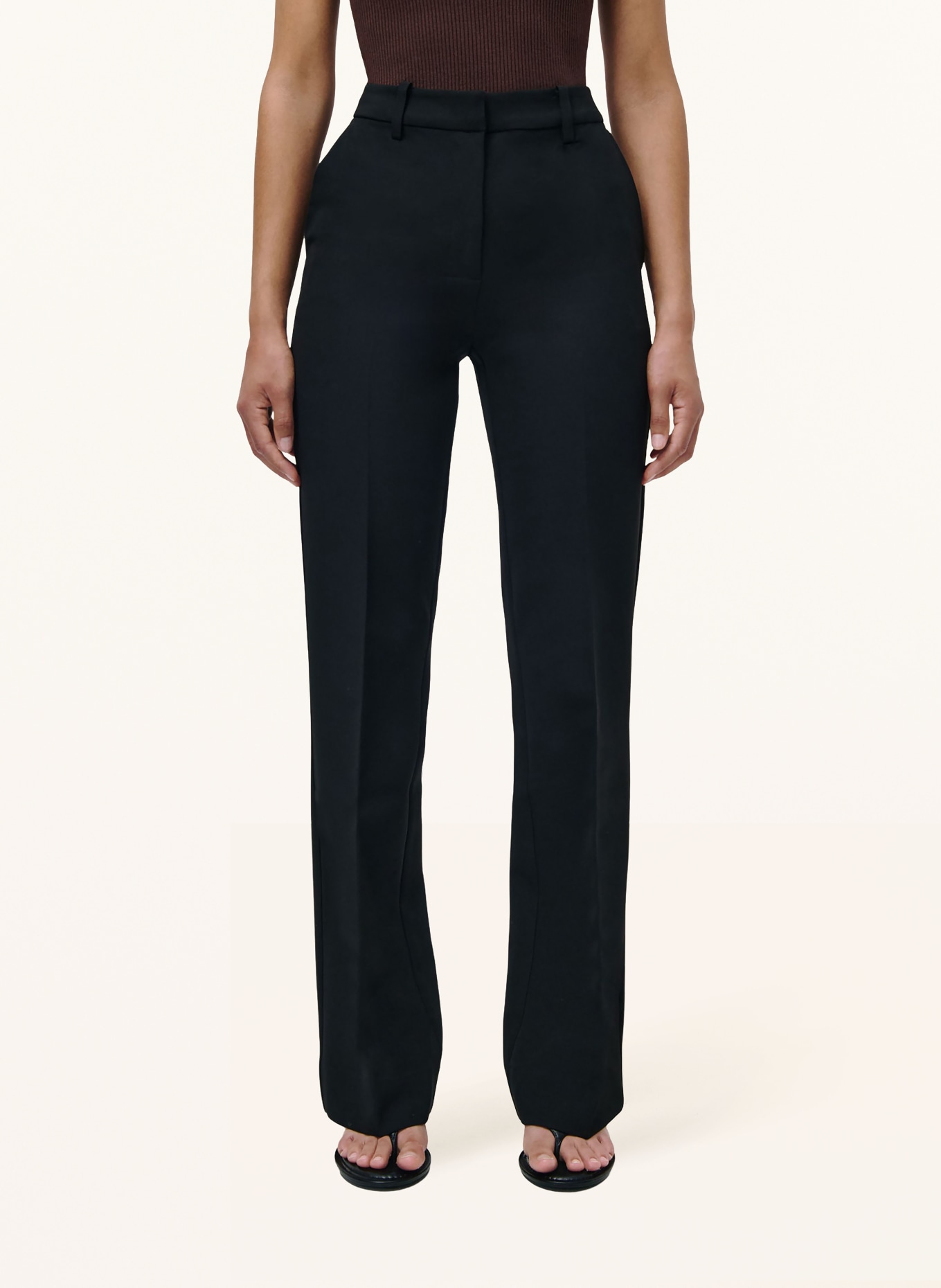 LeGer Studio Marlene-broek FATOU: ZWART