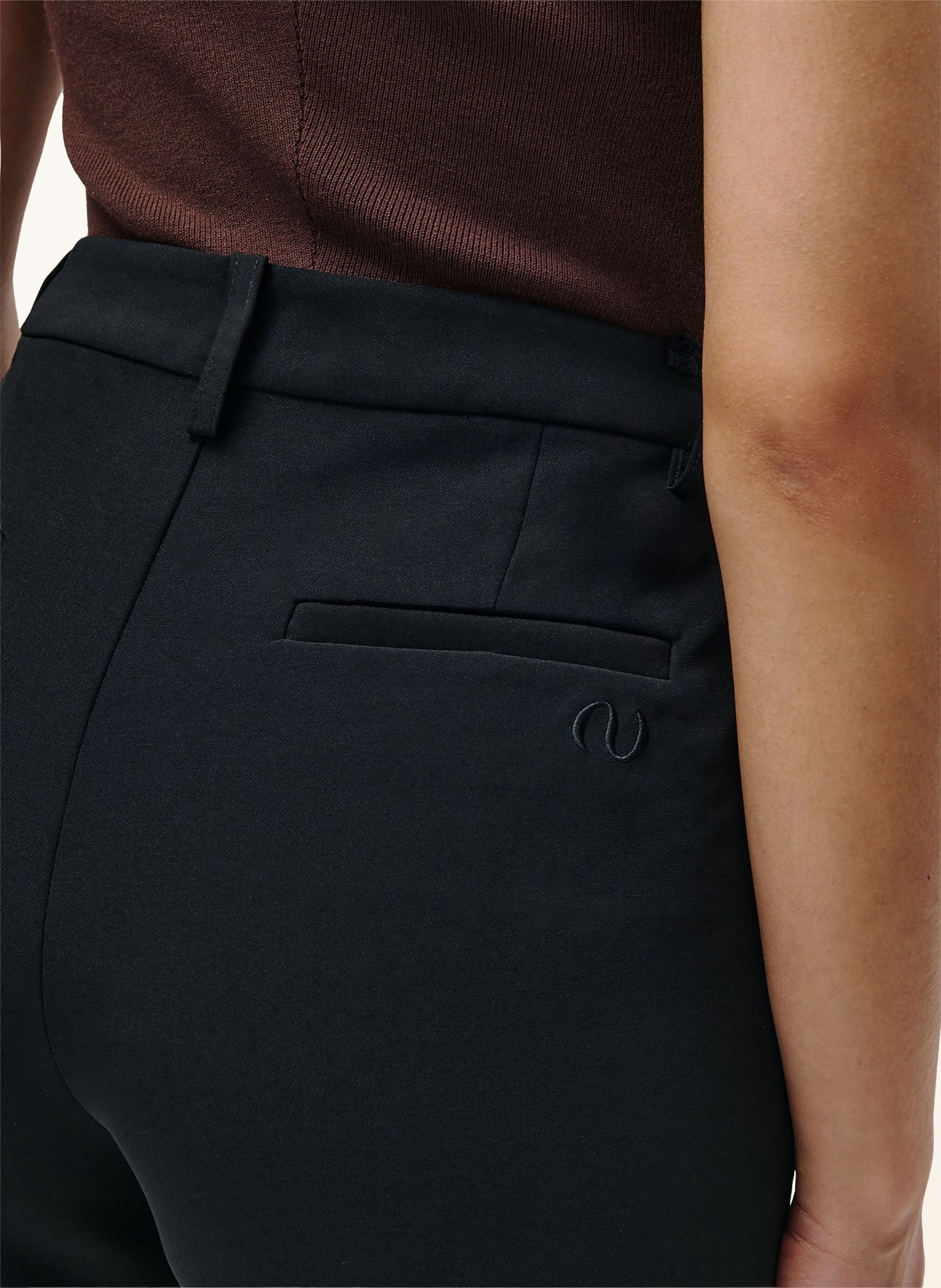 LeGer Studio Marlene-broek FATOU: ZWART
