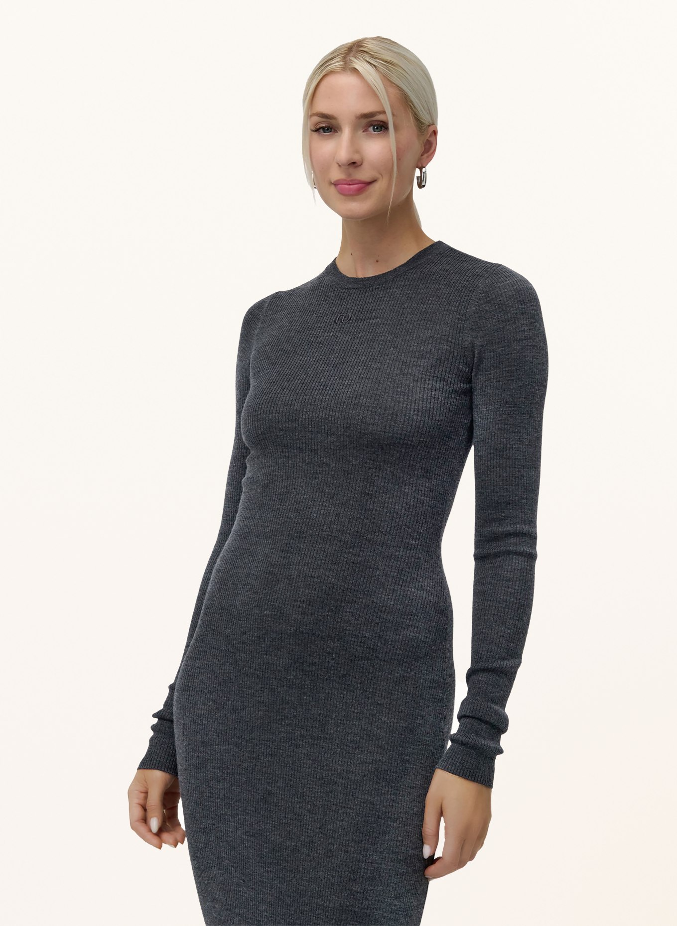 LeGer Studio MINA dress: DARK GRAY