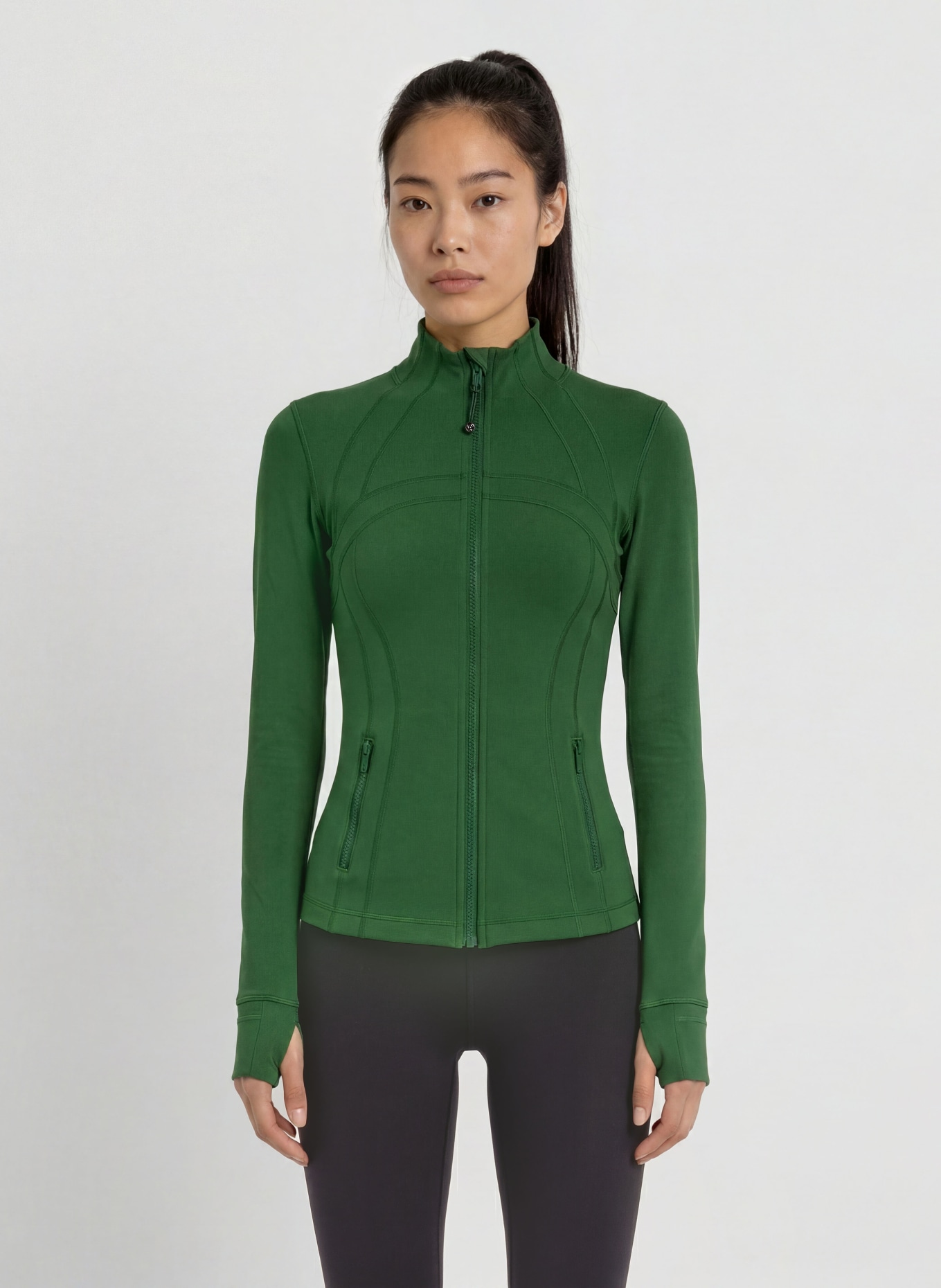lululemon Yoga-Jacke DEFINE NULU™: GRÜN
