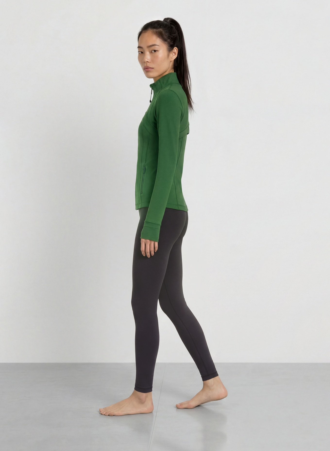 lululemon Yoga-Jacke DEFINE NULU™: GRÜN