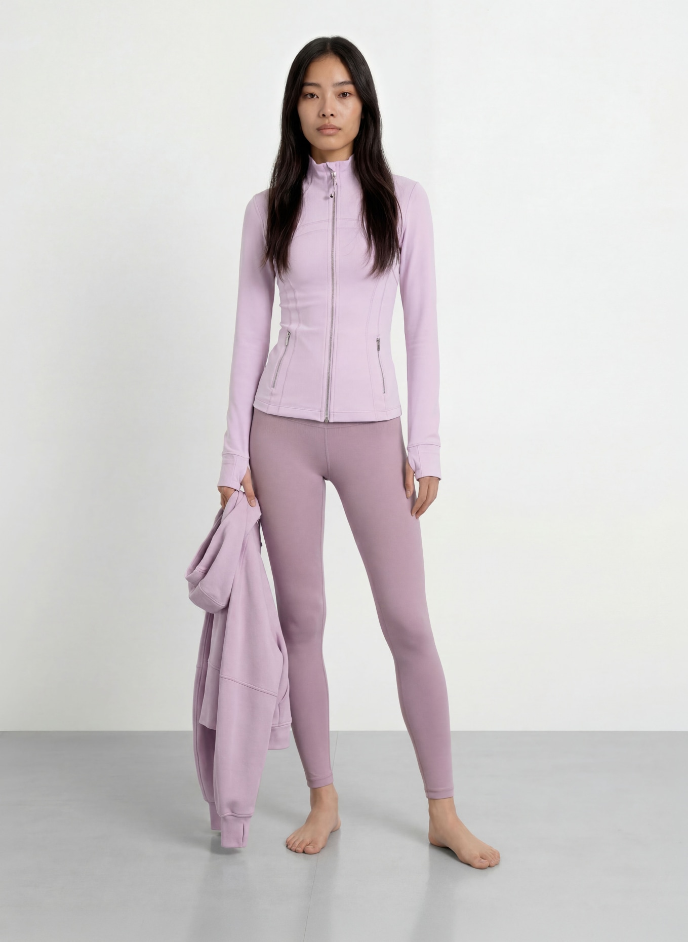 lululemon Yoga-Jacke DEFINE NULU™: ROSÉ