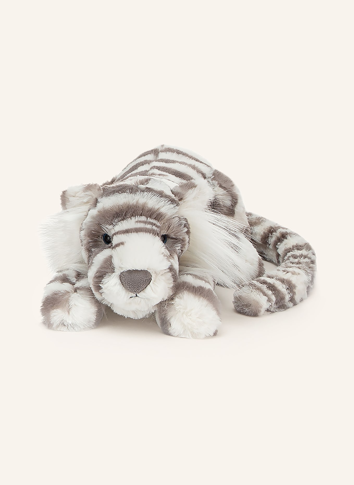 Jellycat Plüsch-Spielzeug SACHA SNOW TIGER LITTLE: GRAU / WEISS