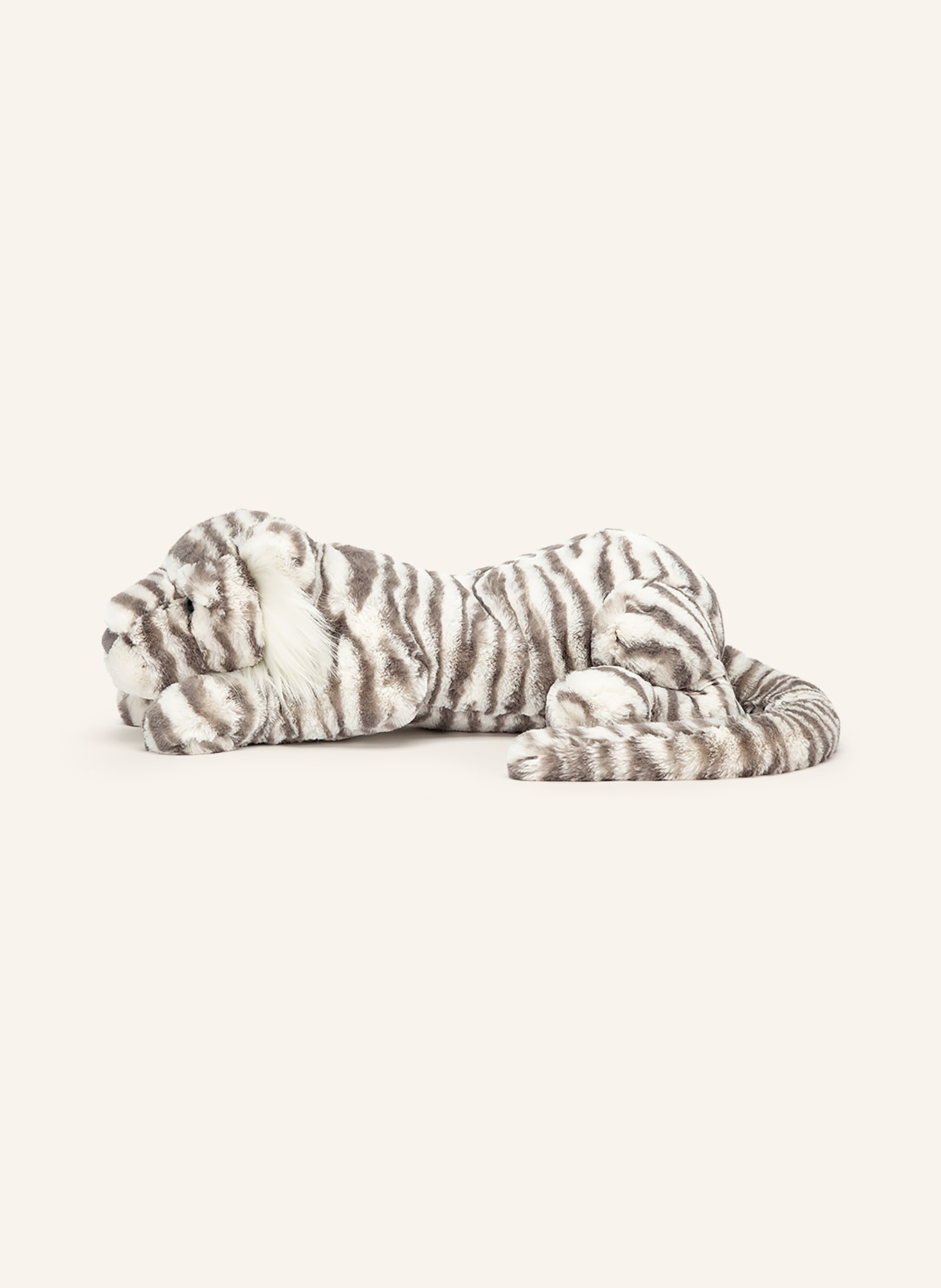 Jellycat Plüsch-Spielzeug SACHA SNOW TIGER LITTLE: GRAU / WEISS