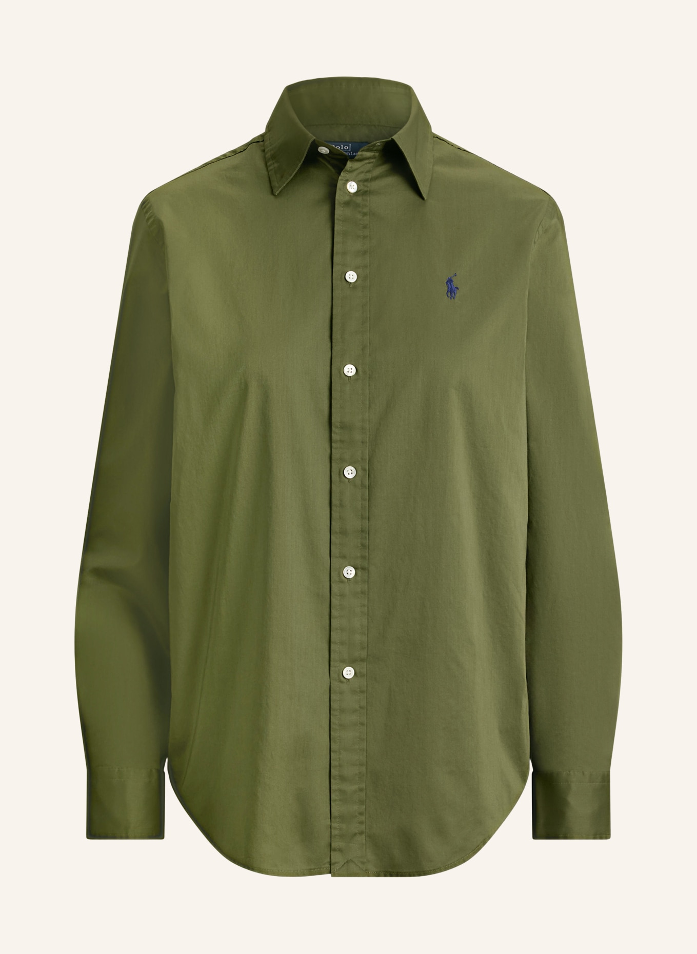 POLO RALPH LAUREN Skjortblus: OLIVGRÖN