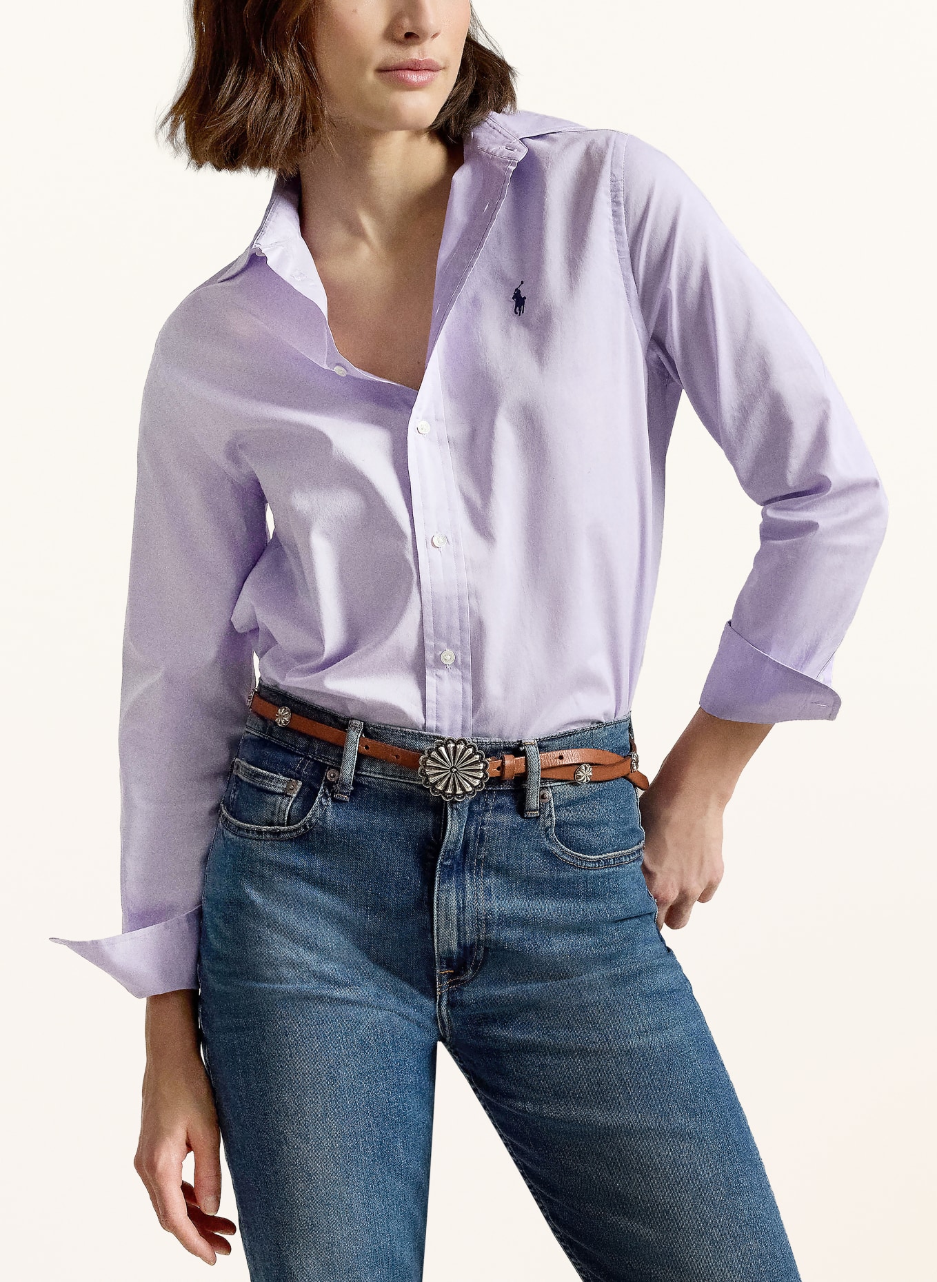 POLO RALPH LAUREN Bluză: MOV DESCHIS